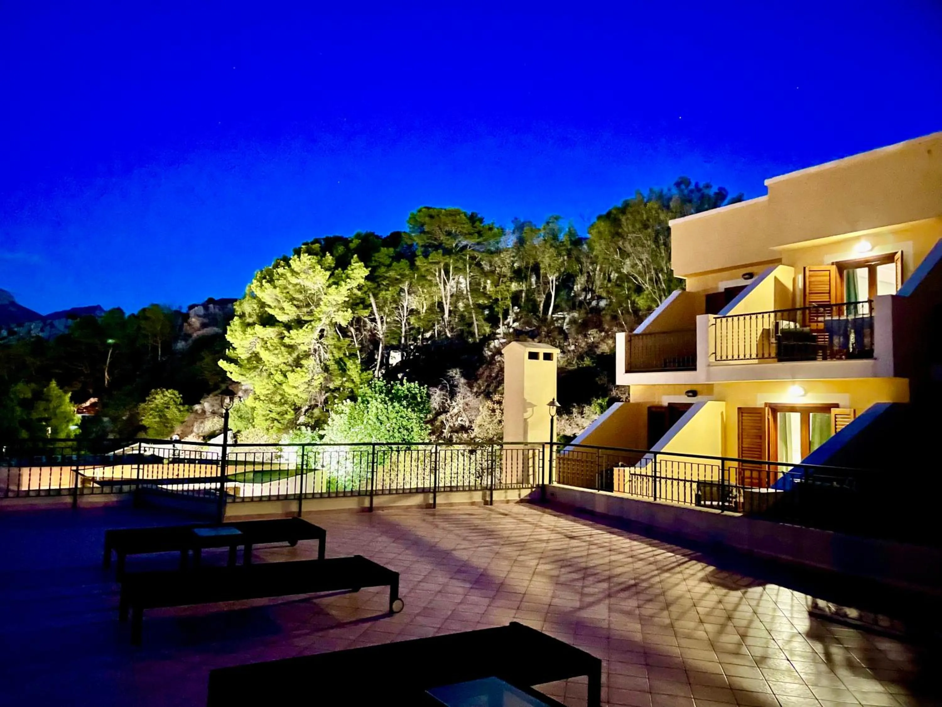 Balcony/Terrace in Hotel Panoramic