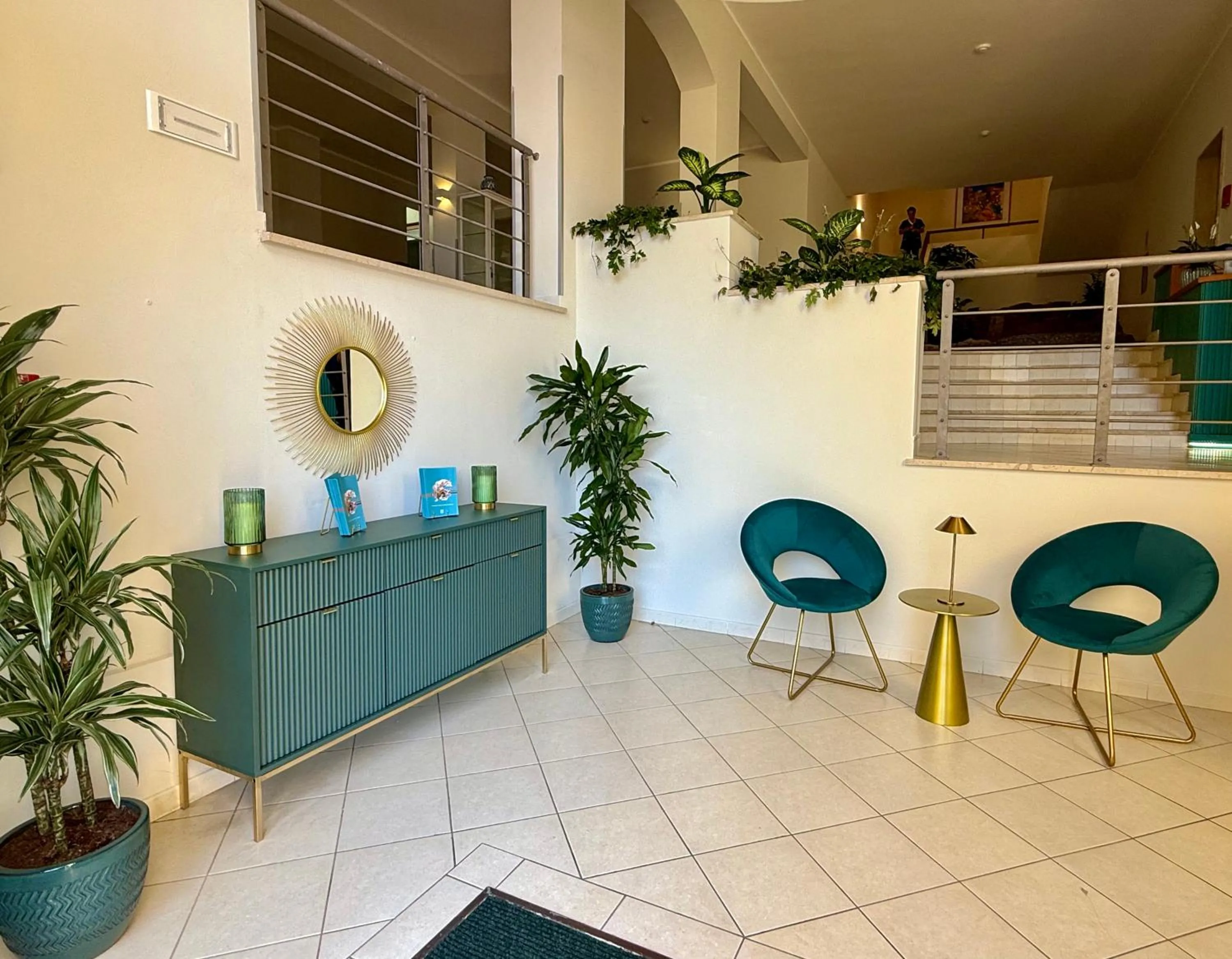 Lobby or reception in Hotel Panoramic