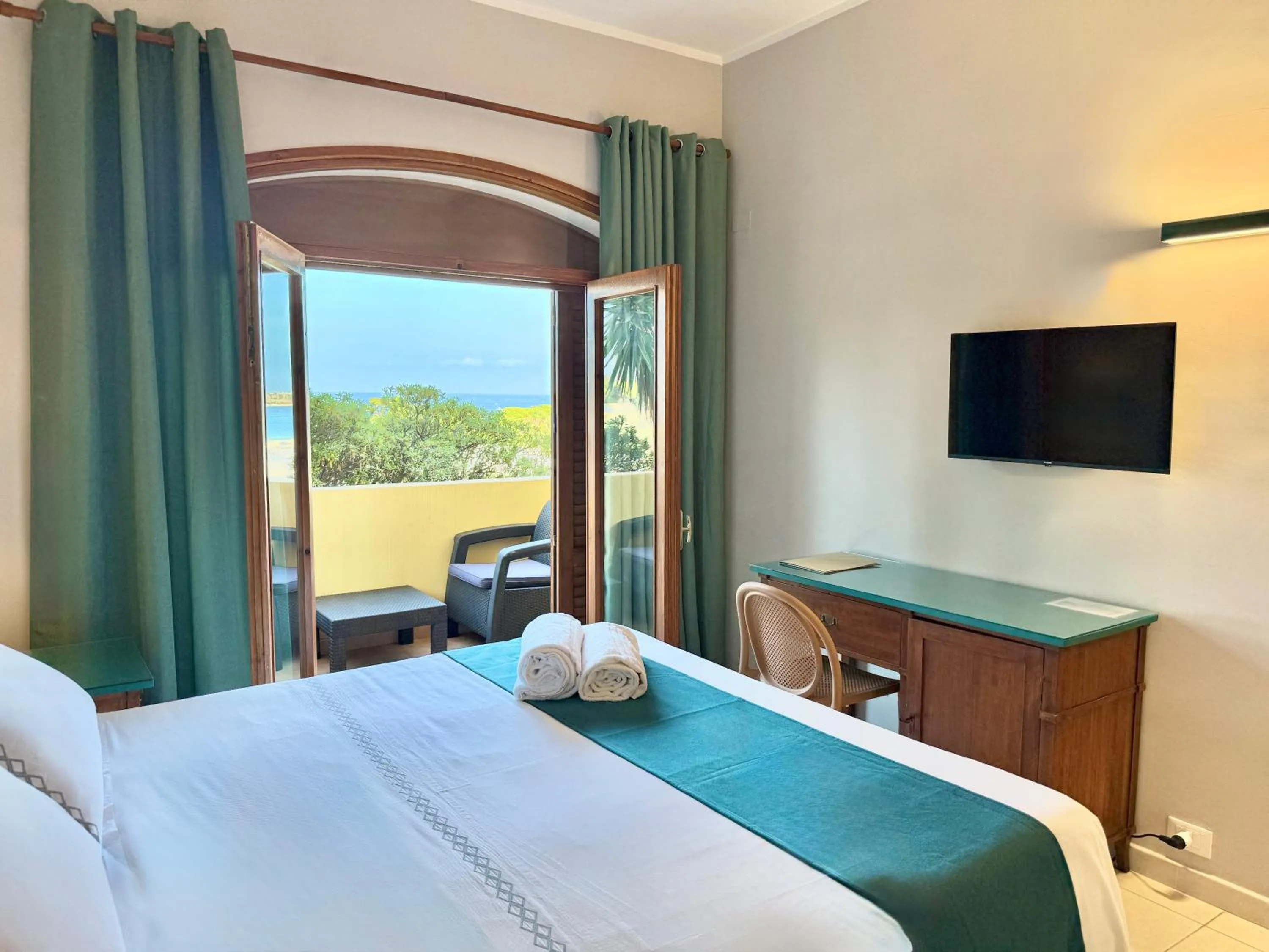 Bedroom, Bed in Hotel Panoramic