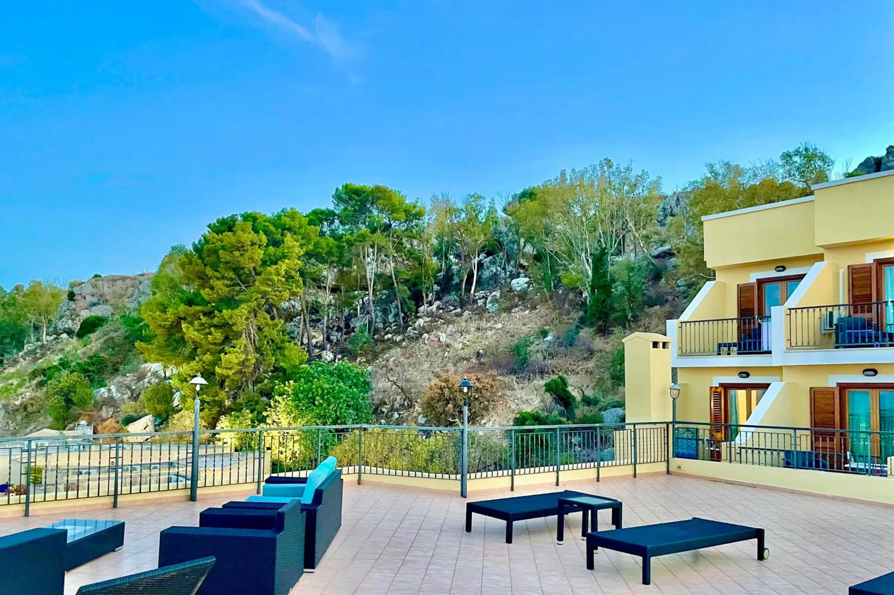Balcony/Terrace in Hotel Panoramic