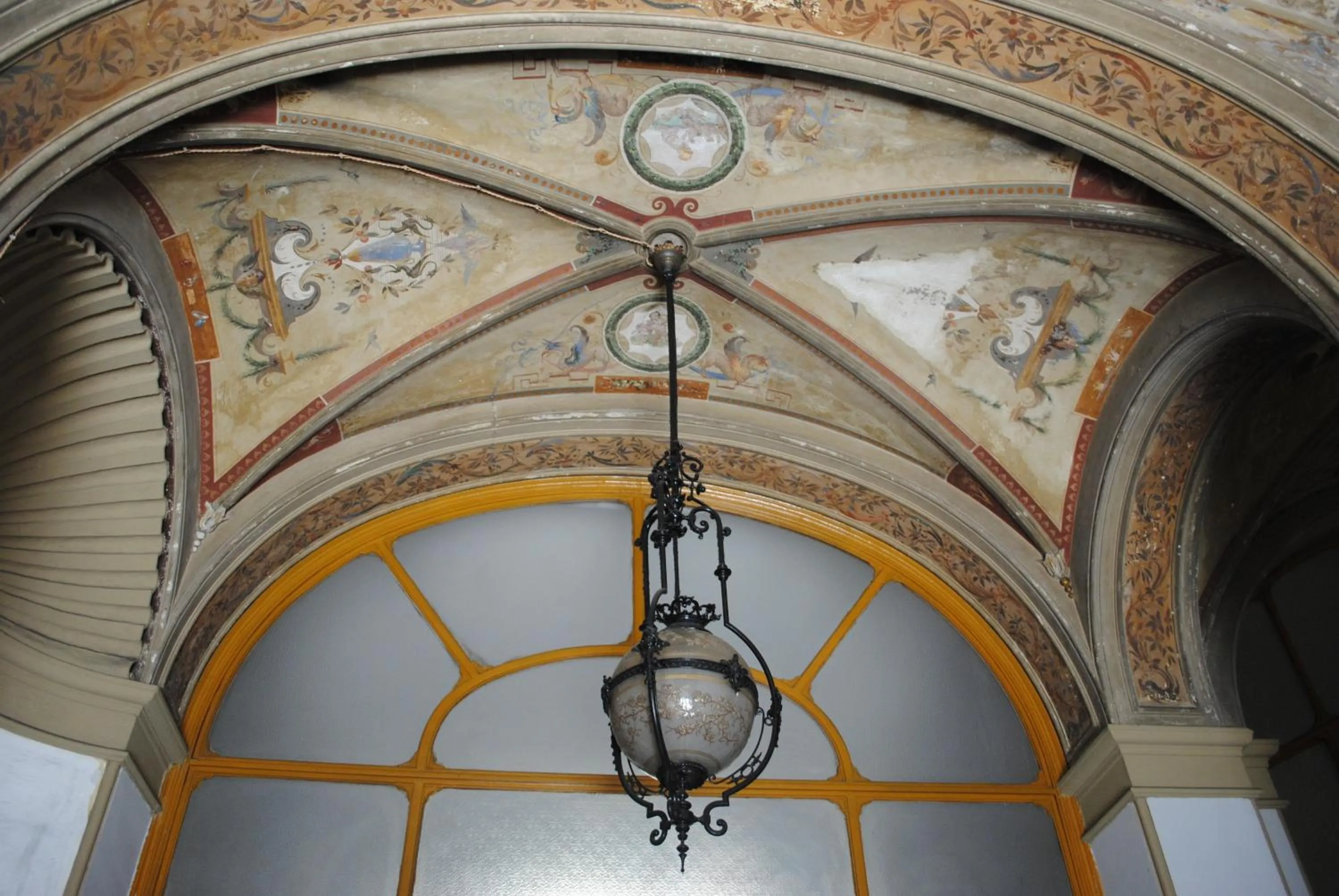 Decorative detail in Olympia Hotel