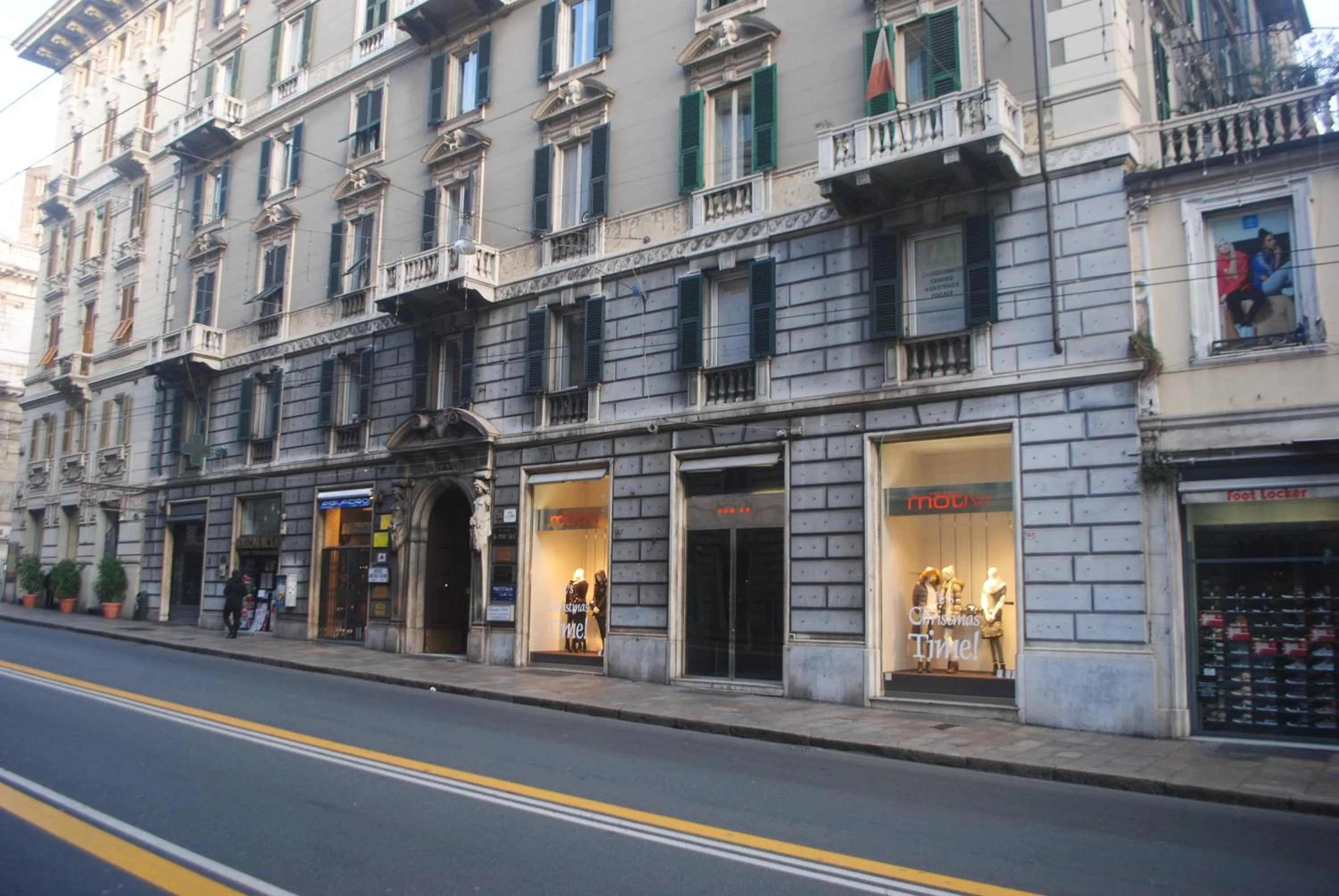 Facade/entrance in Olympia Hotel