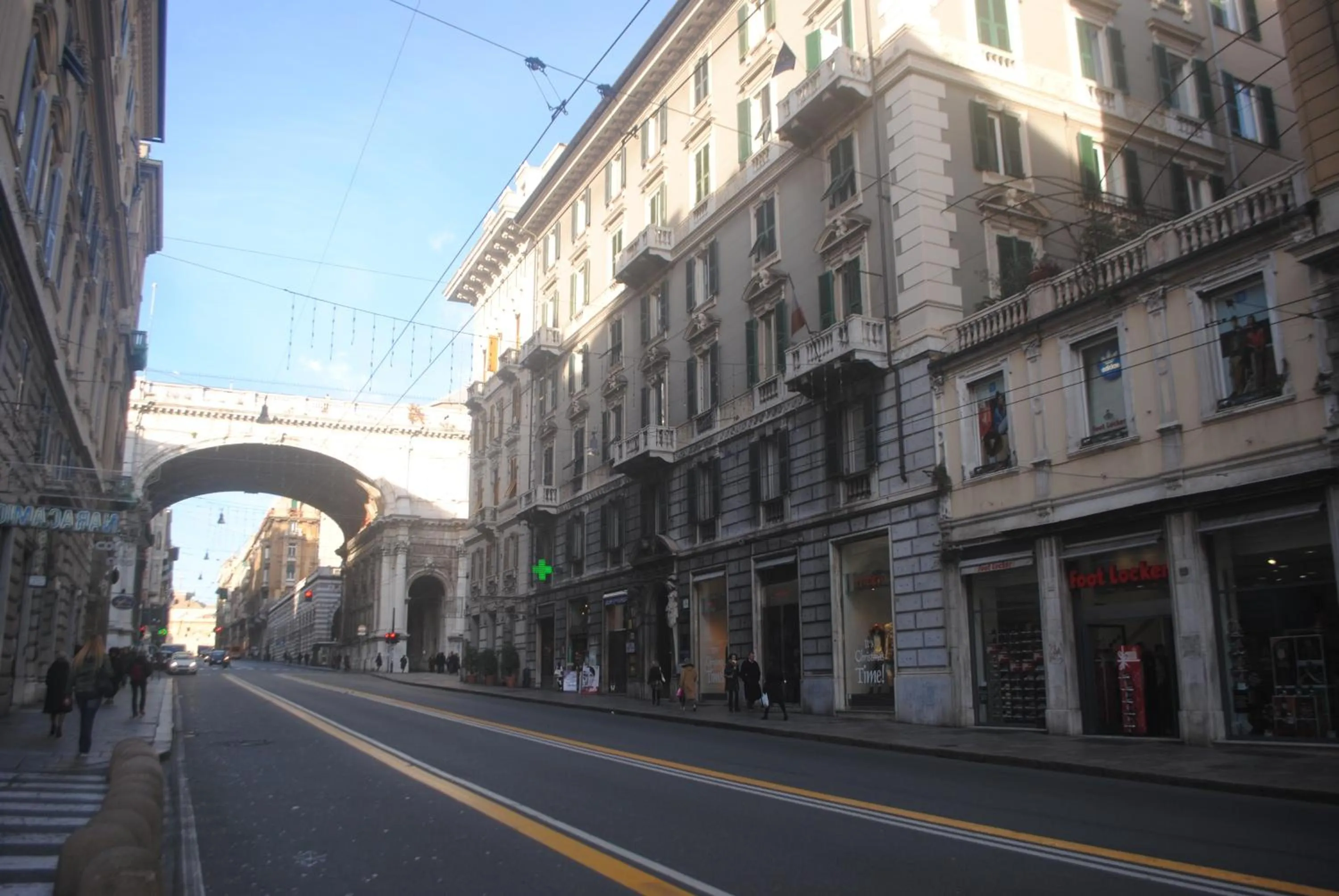 Facade/entrance in Olympia Hotel