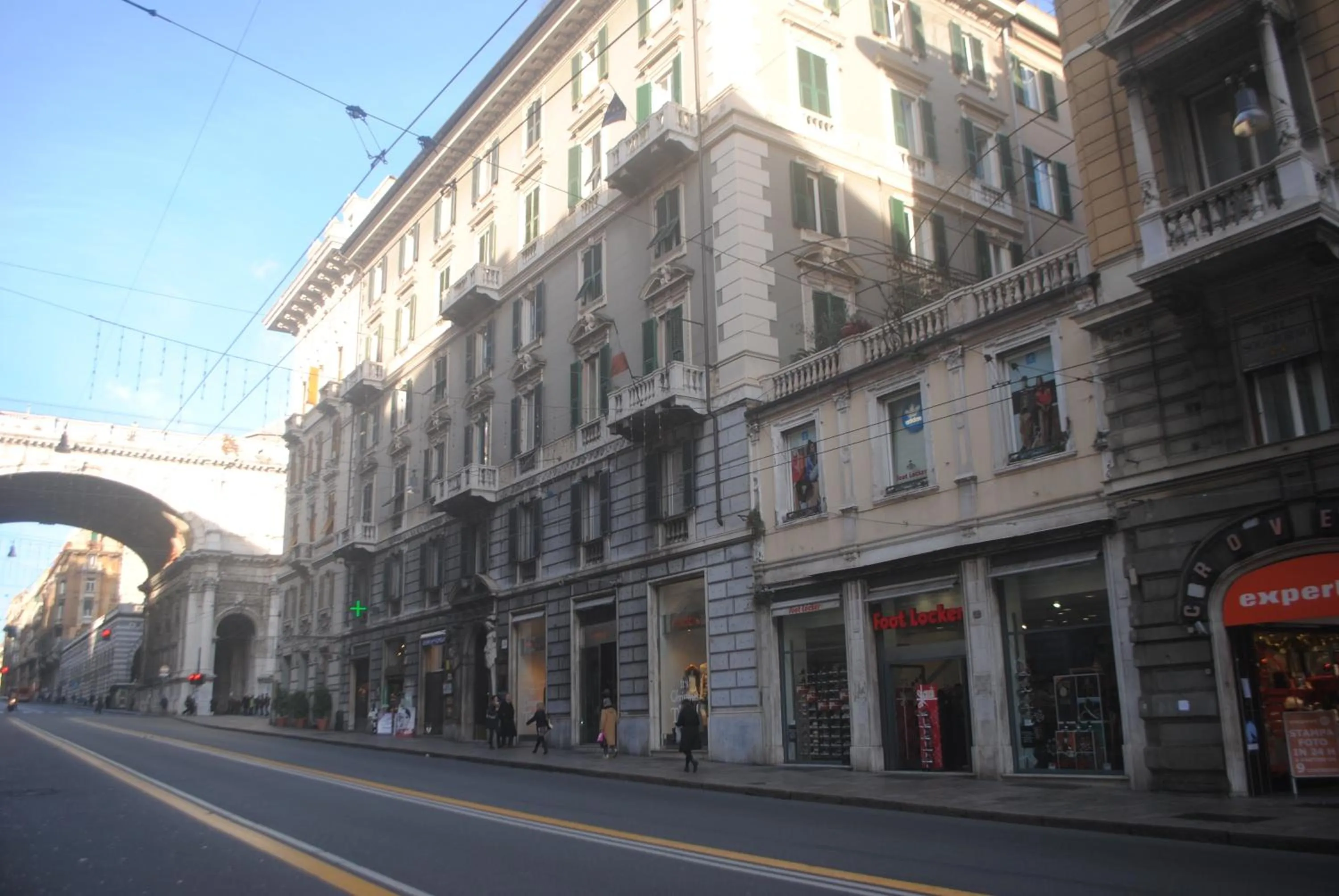 Facade/entrance in Olympia Hotel
