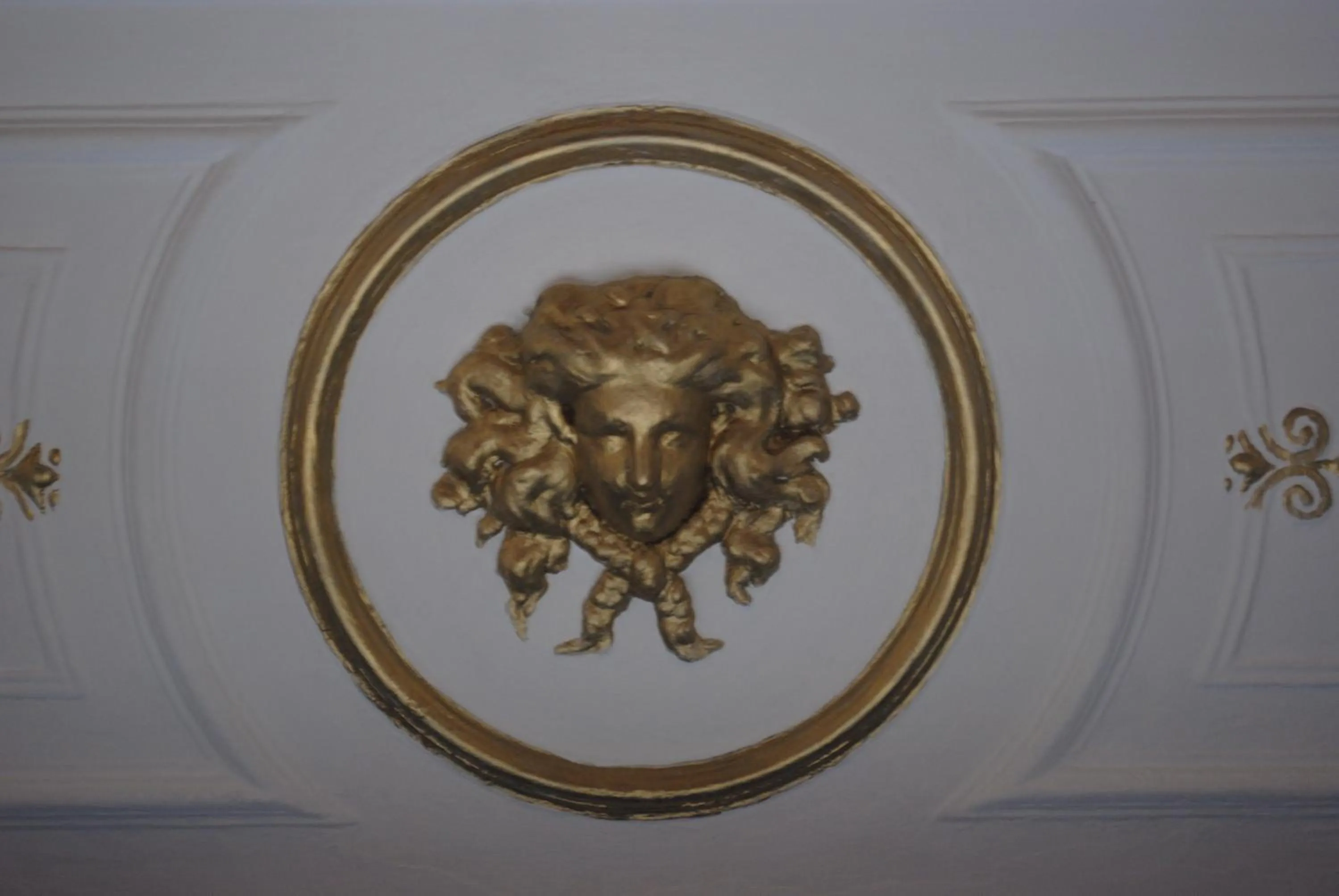 Decorative detail in Olympia Hotel