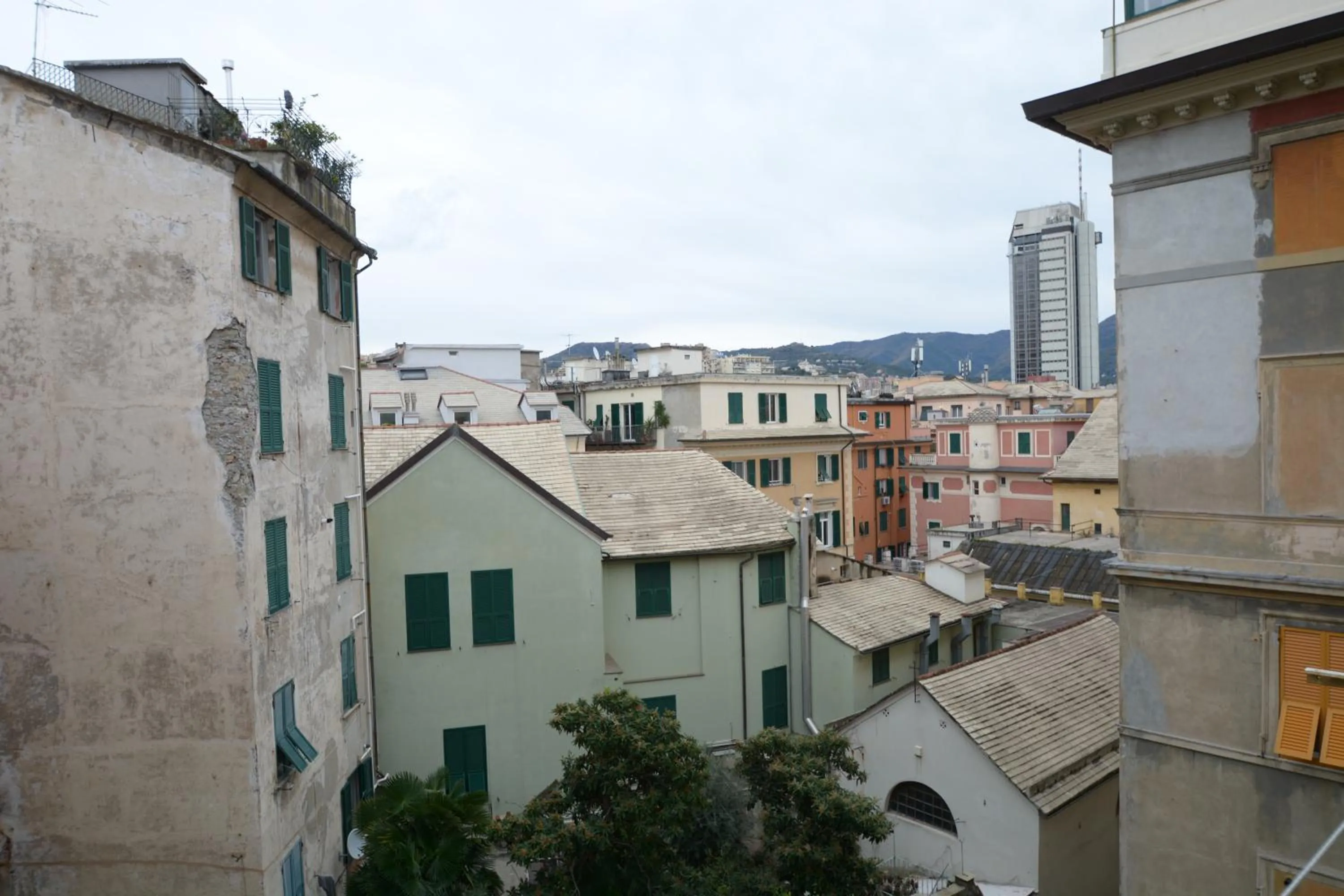 City view in Olympia Hotel