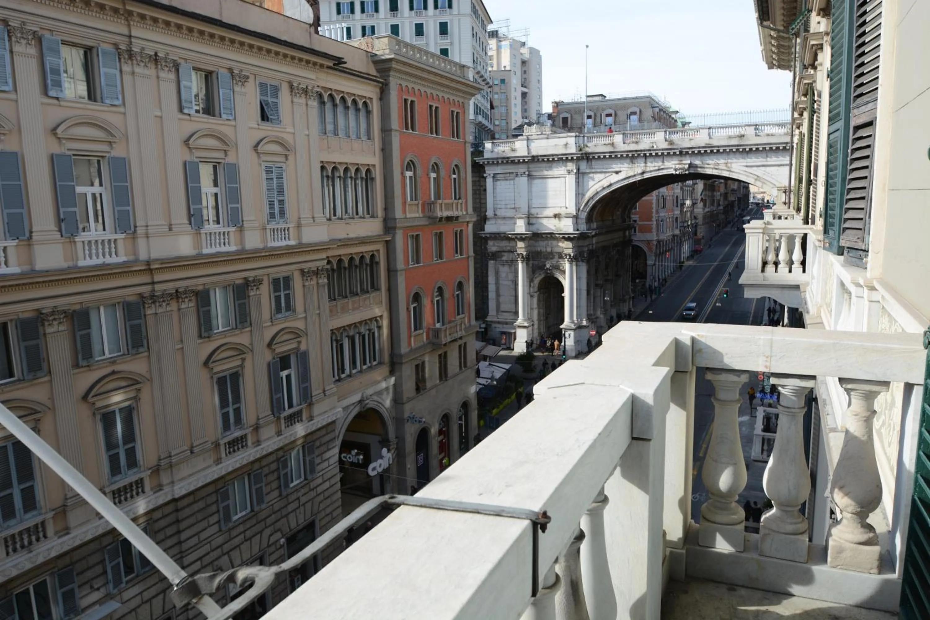 City view in Olympia Hotel