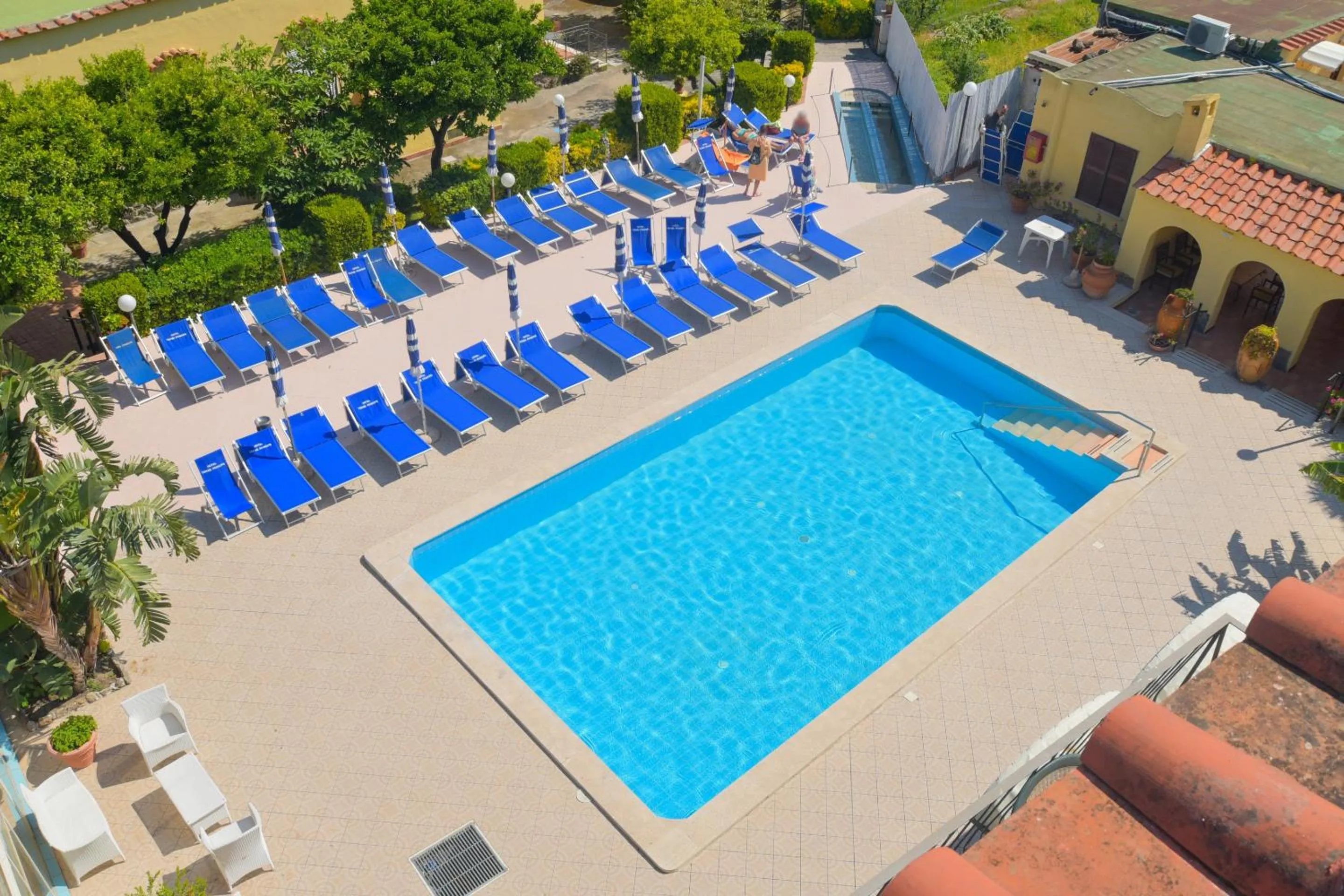 Swimming pool in Hotel Terme Principe
