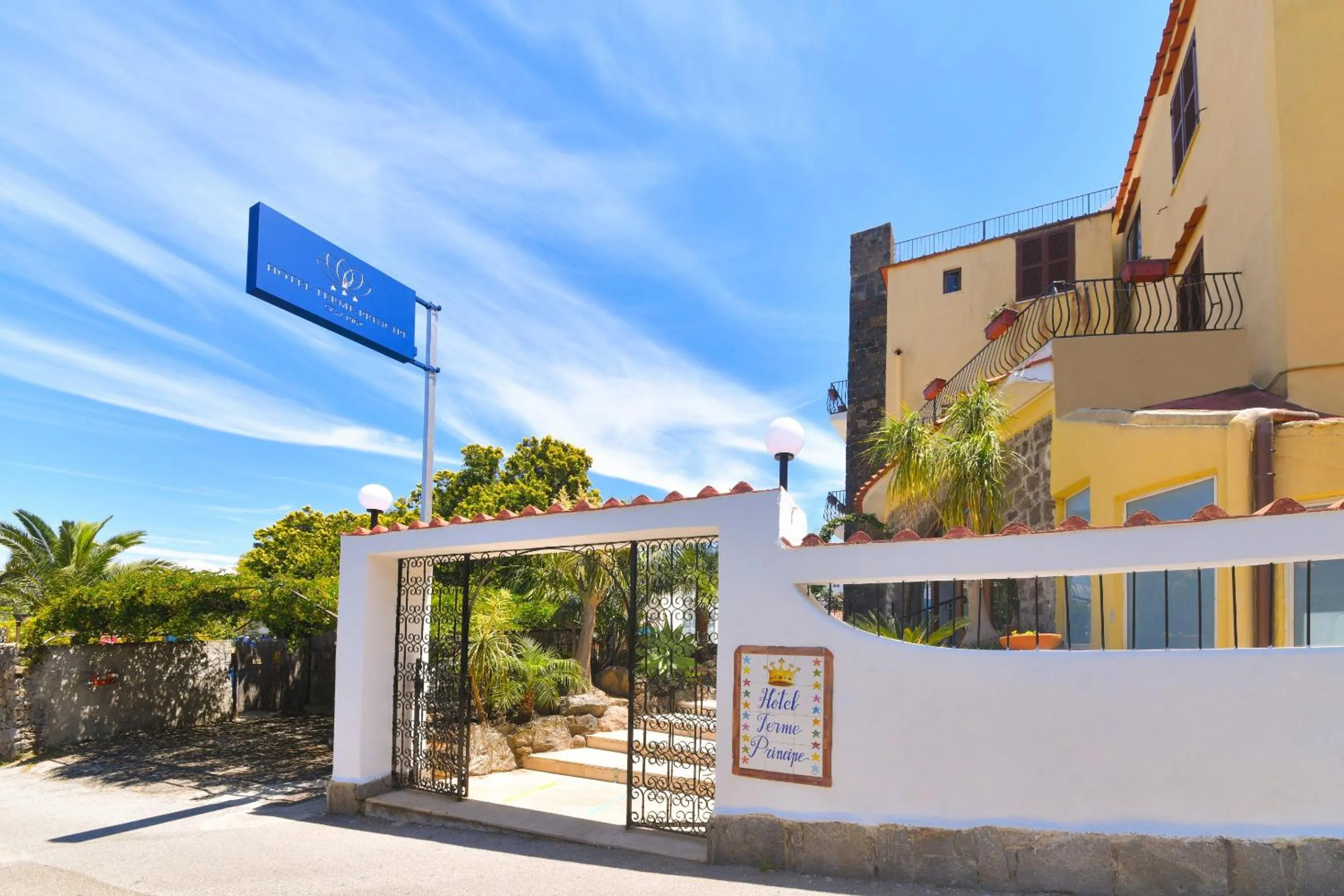 Facade/entrance in Hotel Terme Principe
