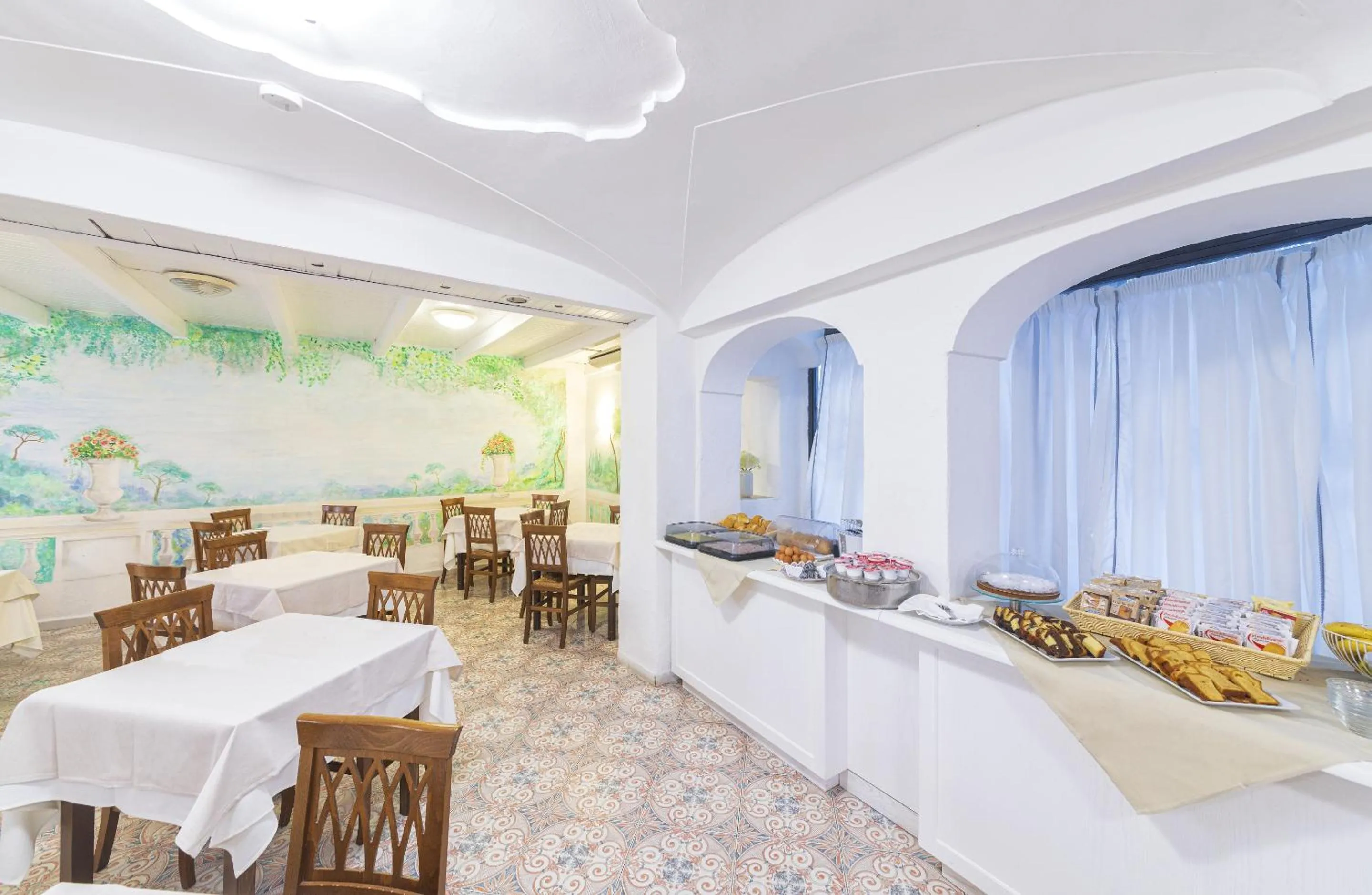 Buffet breakfast in Hotel Terme Principe