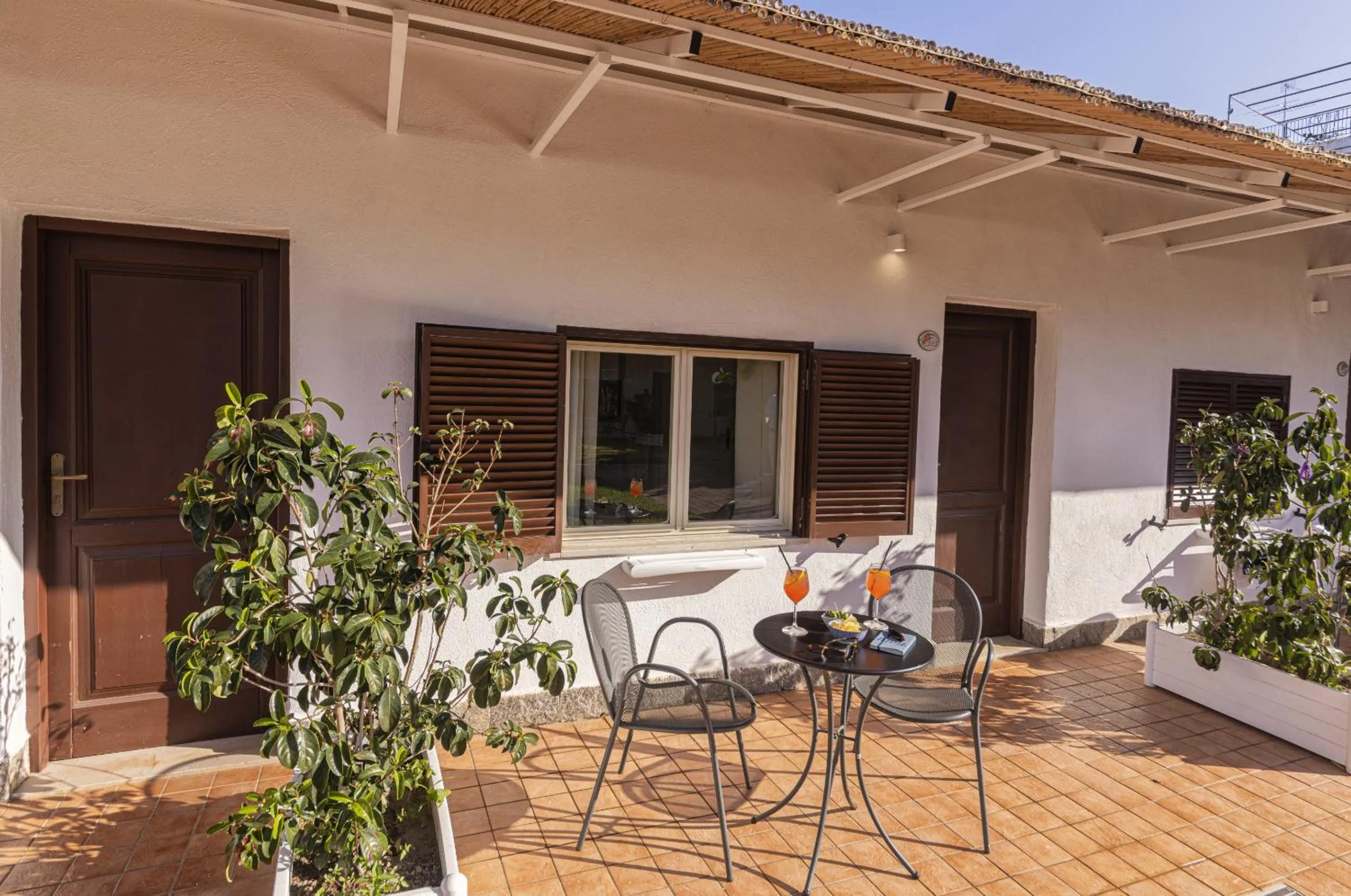 Balcony/Terrace in Hotel Terme Principe