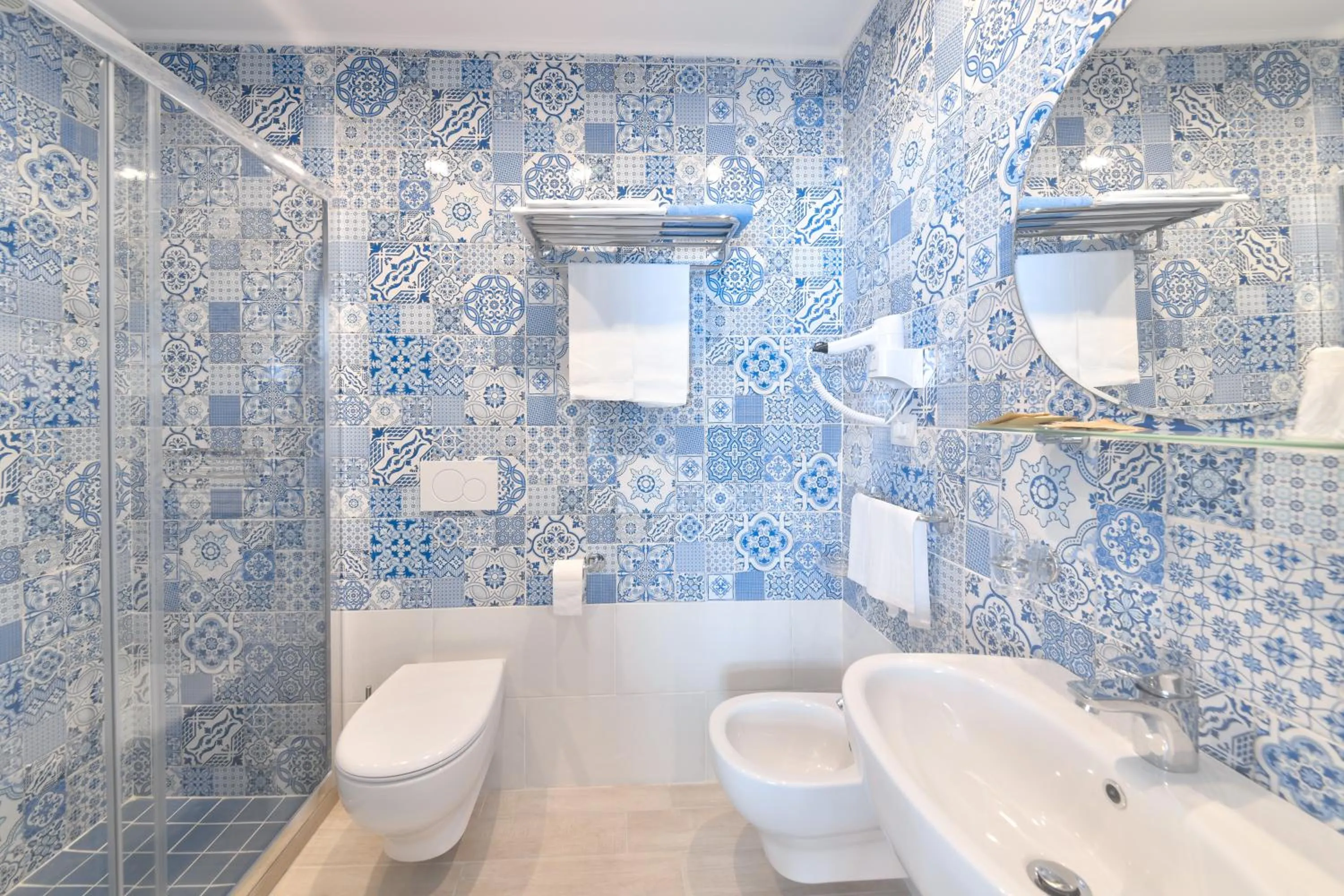 Shower in Hotel Terme Principe