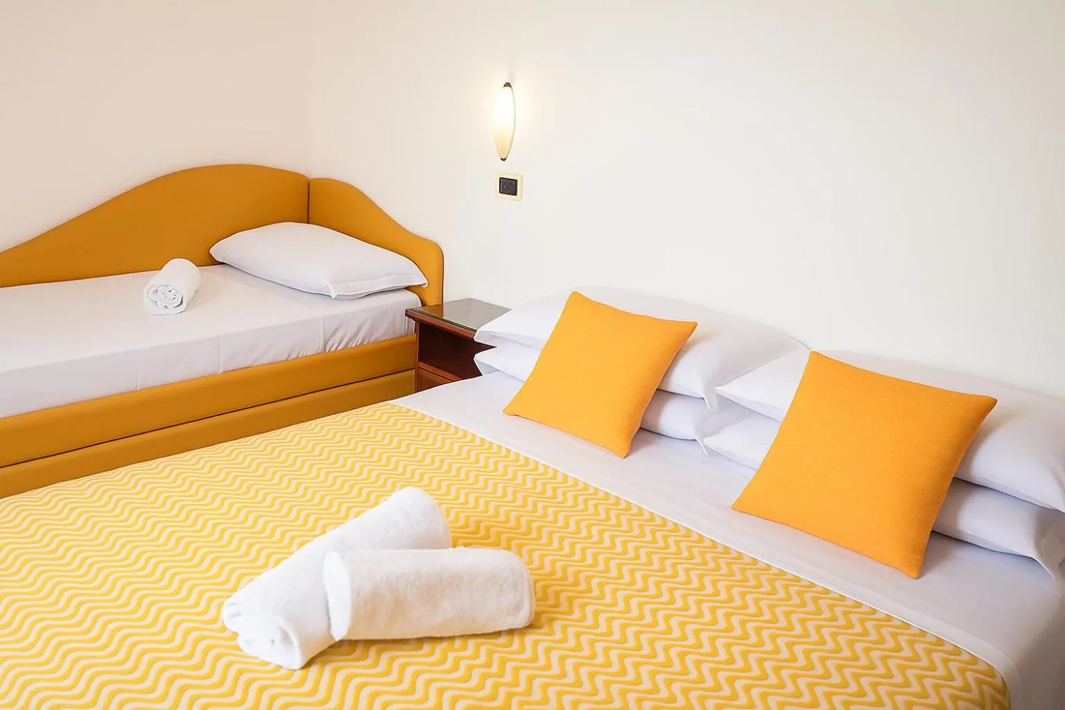 Bedroom, Bed in Hotel Terme Principe