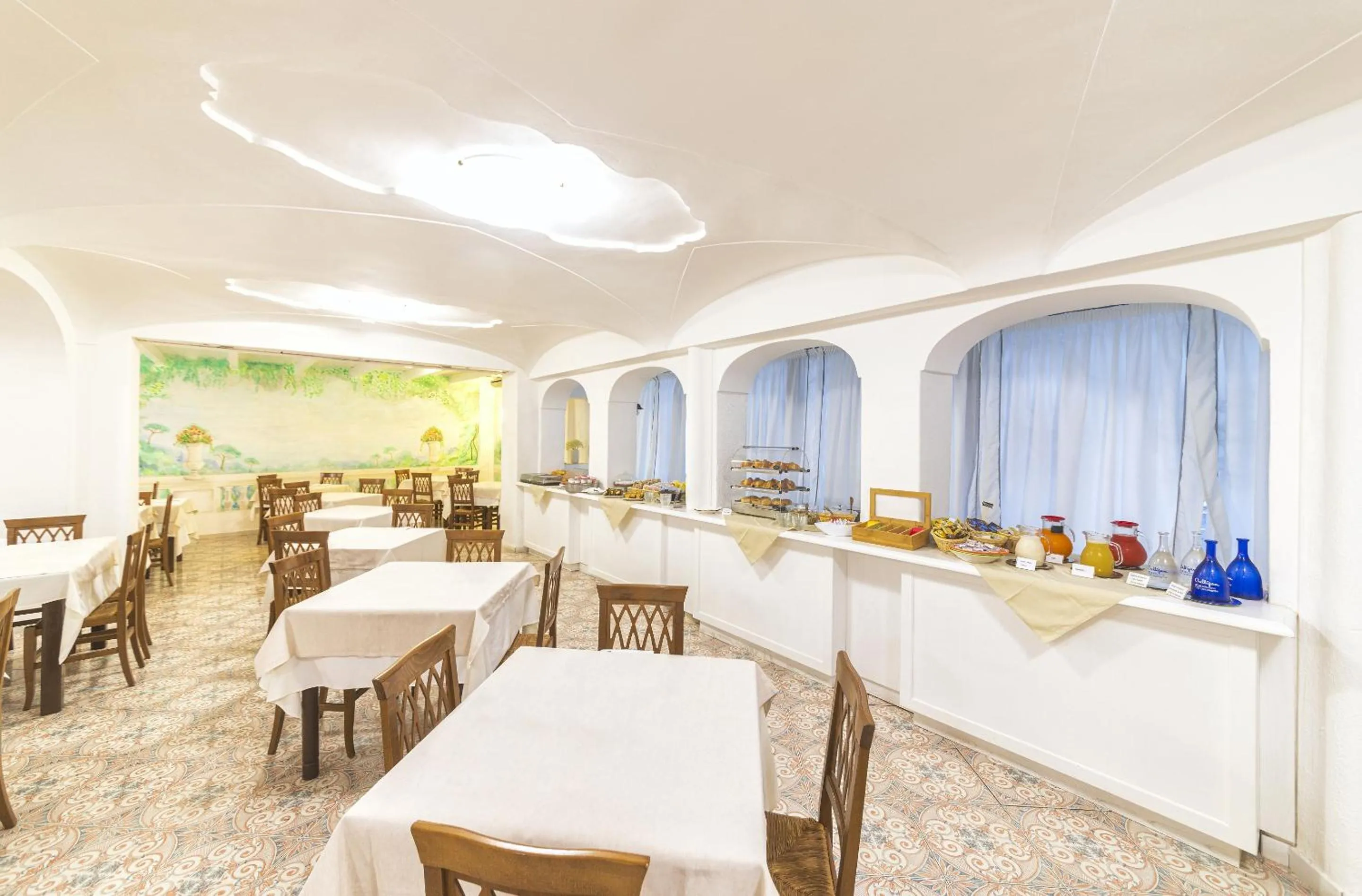 Buffet breakfast in Hotel Terme Principe