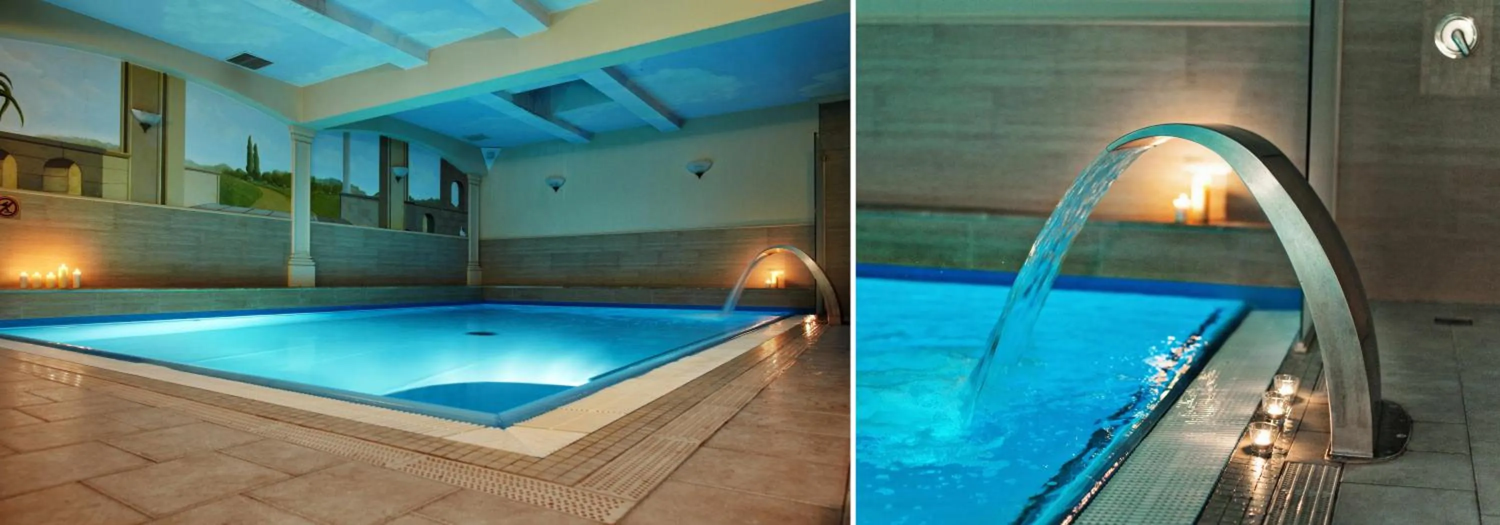 Swimming pool in Hotel Villa Bohema