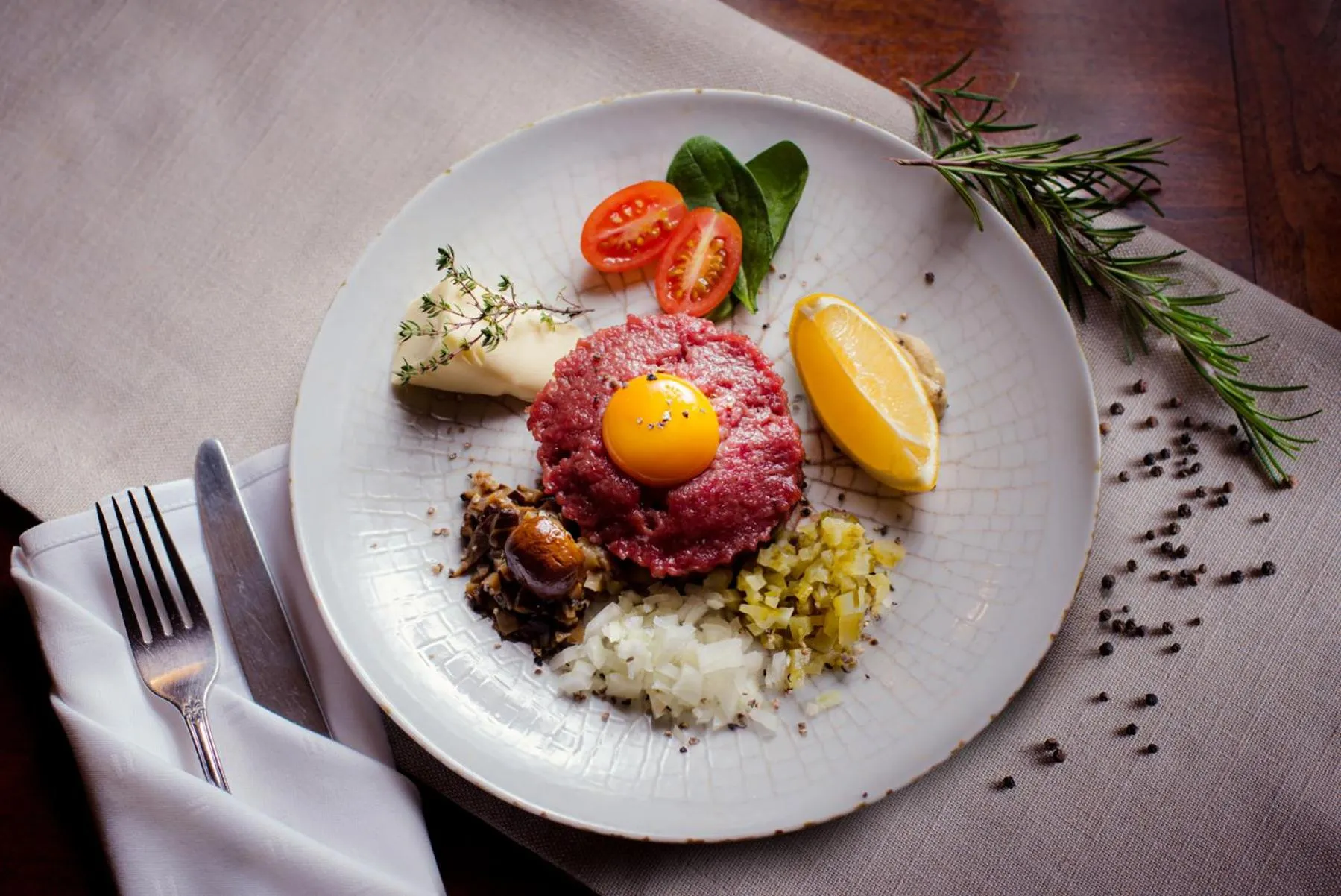 Food and drinks in Hotel Villa Bohema