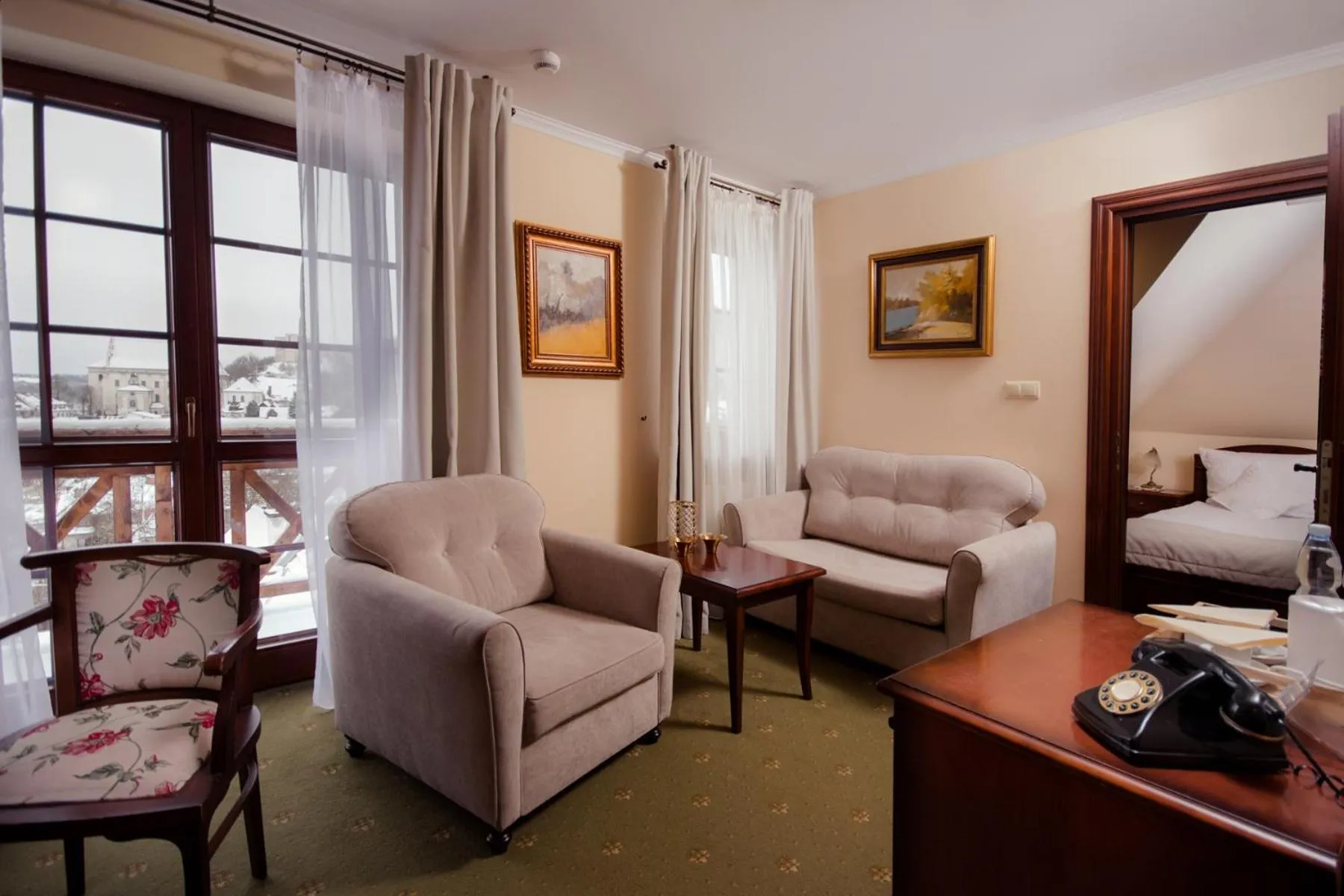 Living room in Hotel Villa Bohema