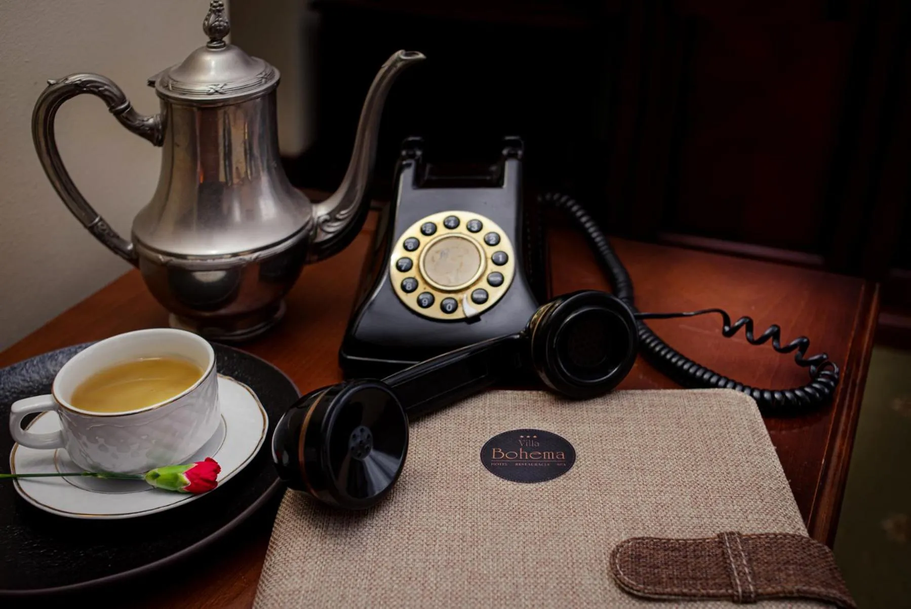 Coffee/tea facilities in Hotel Villa Bohema
