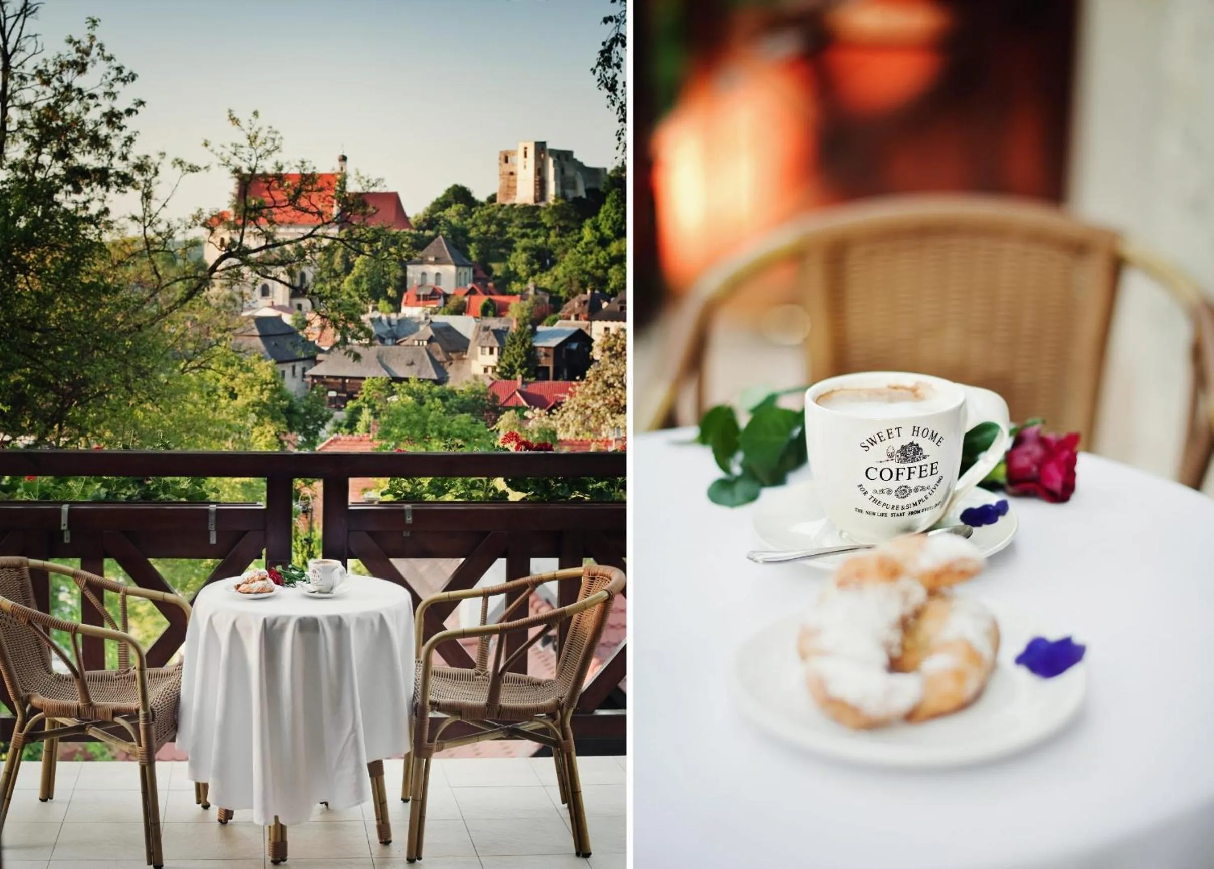 Balcony/Terrace in Hotel Villa Bohema