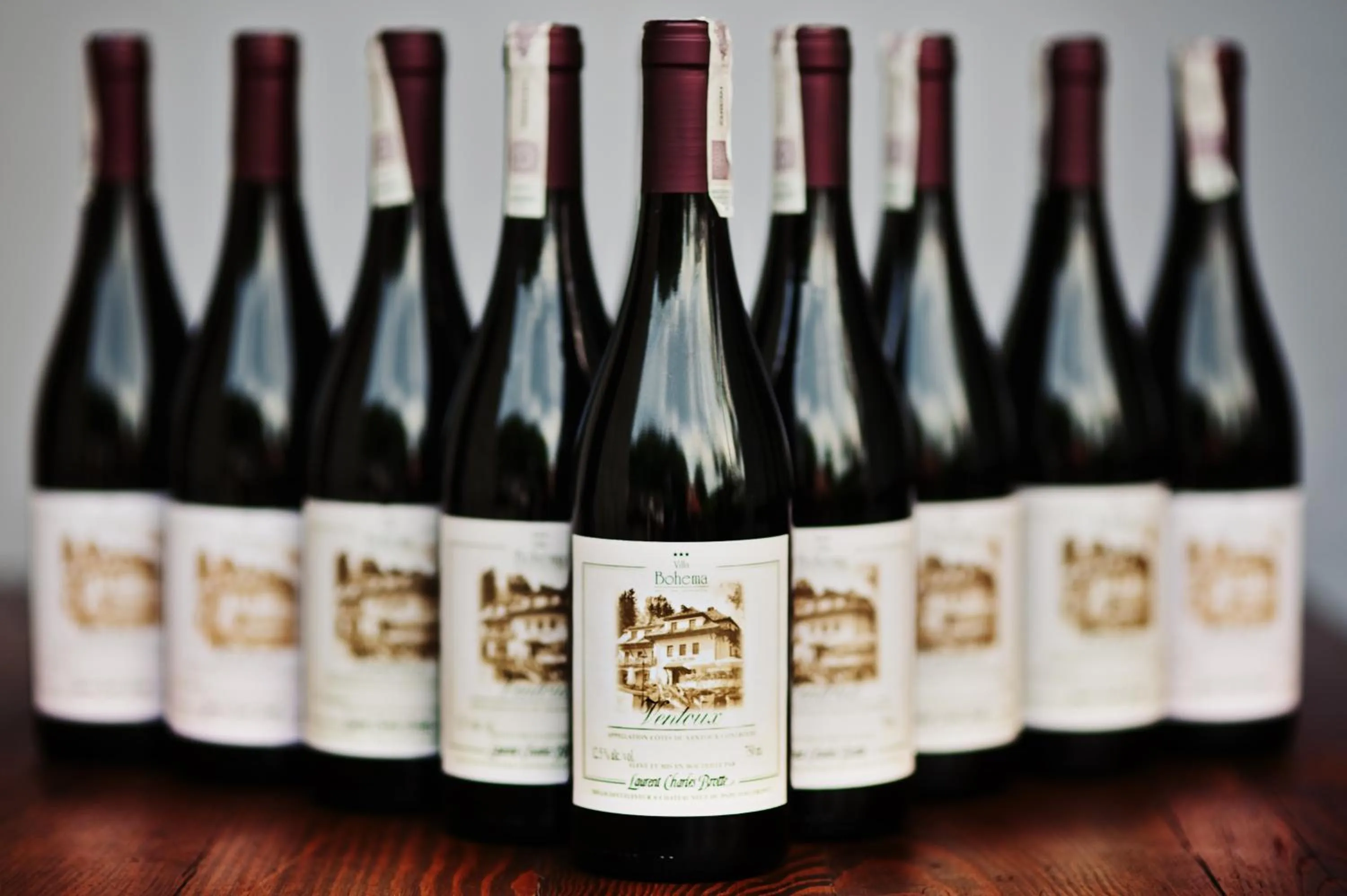 Alcoholic drinks in Hotel Villa Bohema