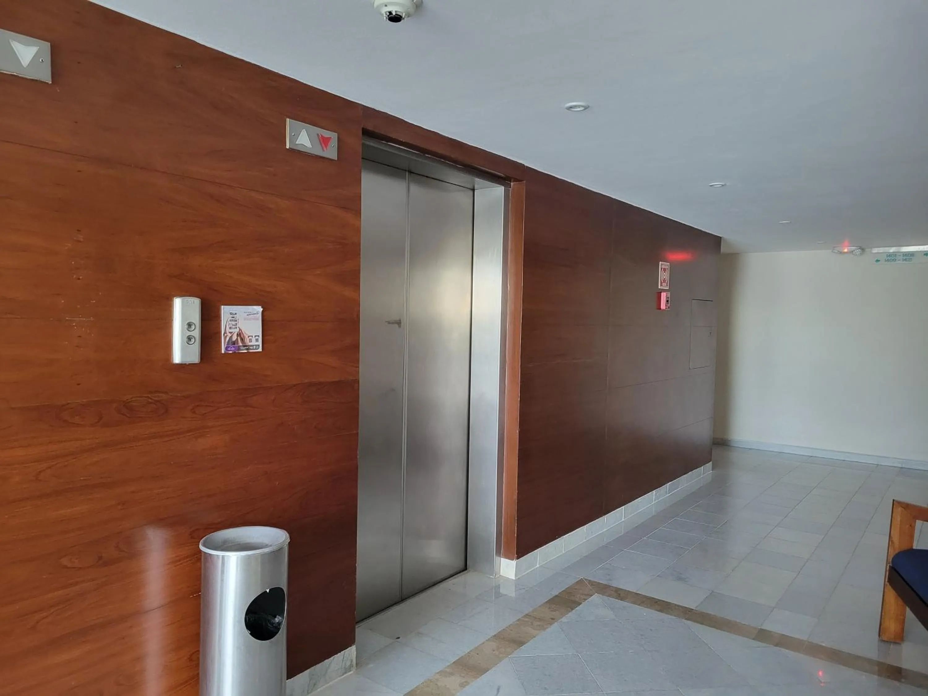 elevator in Beachfront Getaway Condo