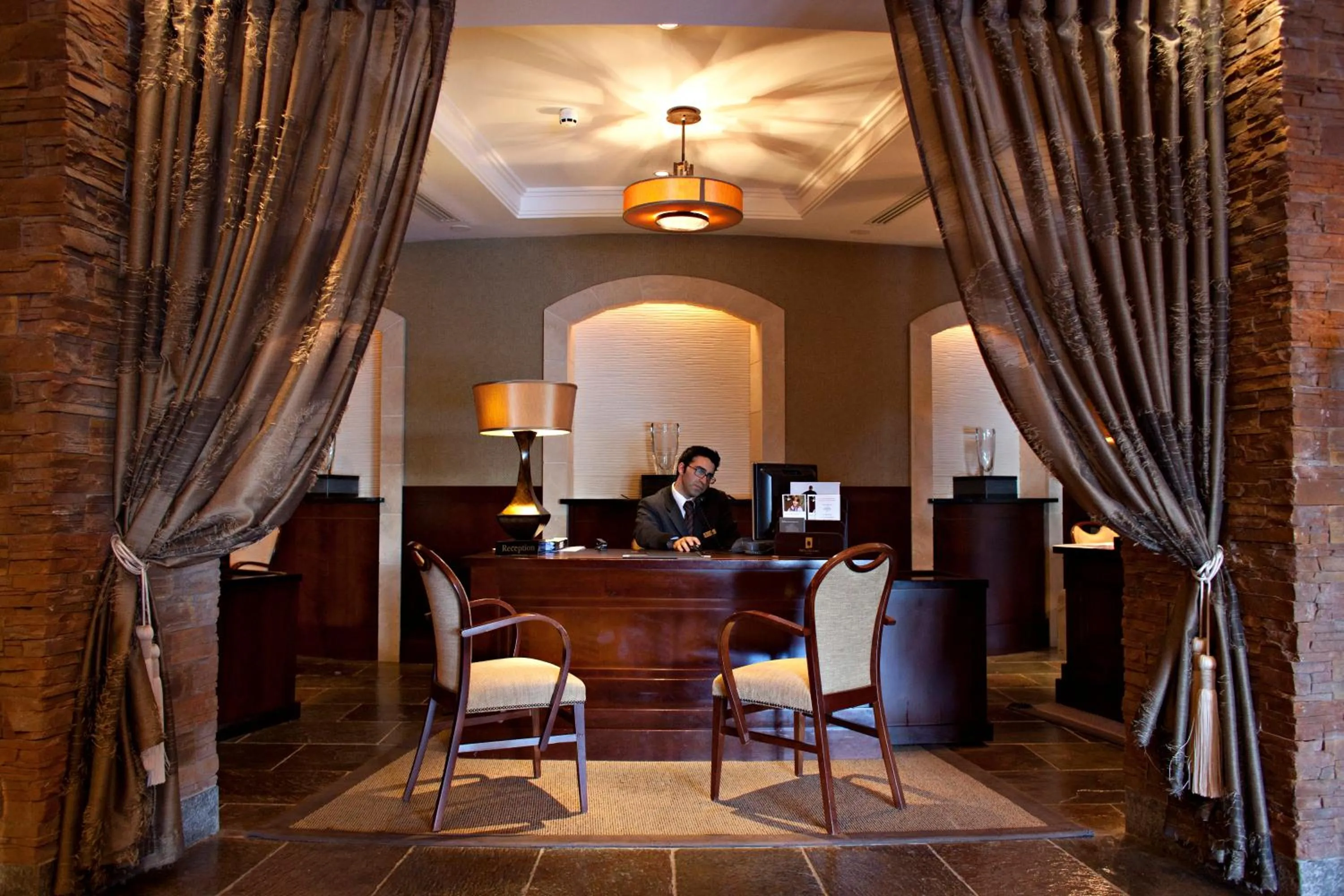 Lobby or reception in Fota Island Hotel and Spa