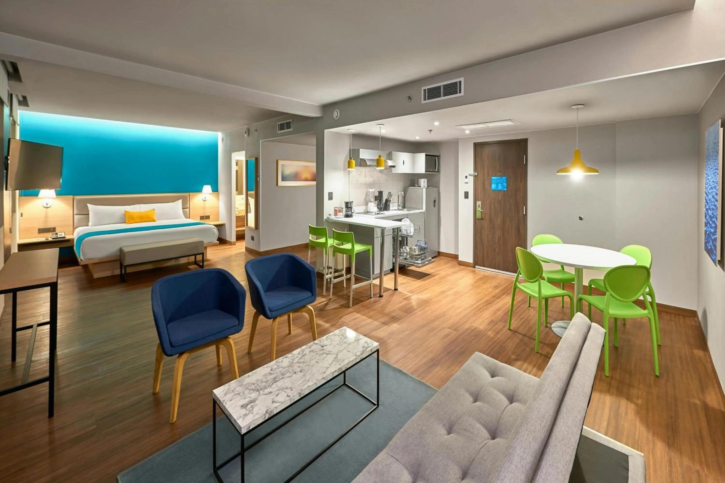 Bedroom in City Express Plus by Marriott Cancun Aeropuerto Riviera