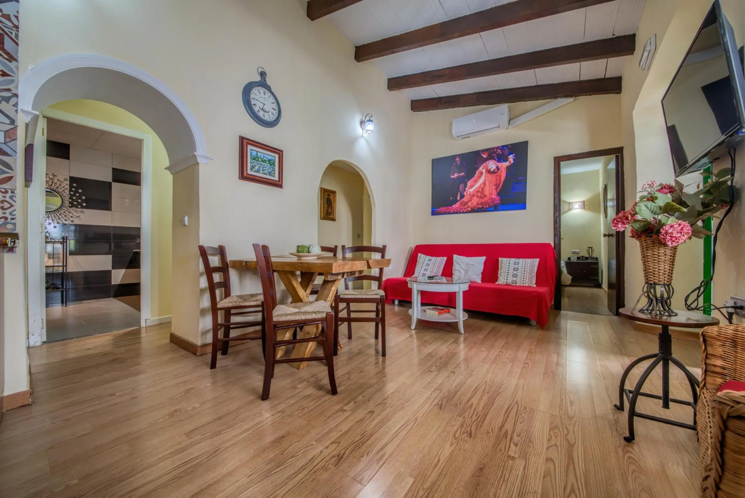Living room in Apartamentos Jerez