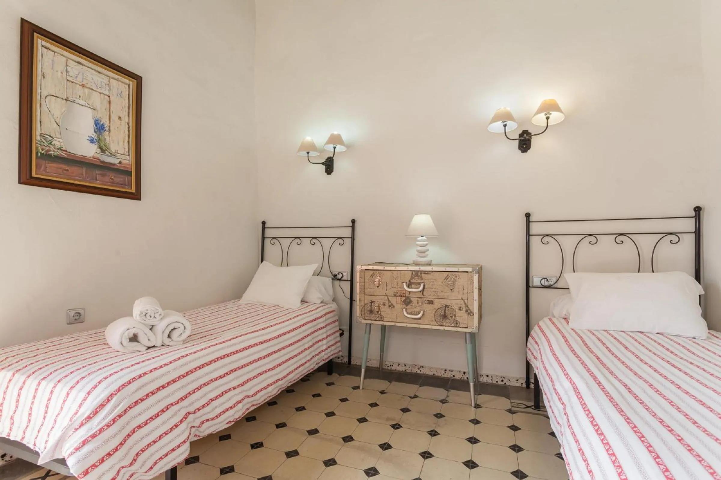 Bedroom, Bed in Apartamentos Jerez