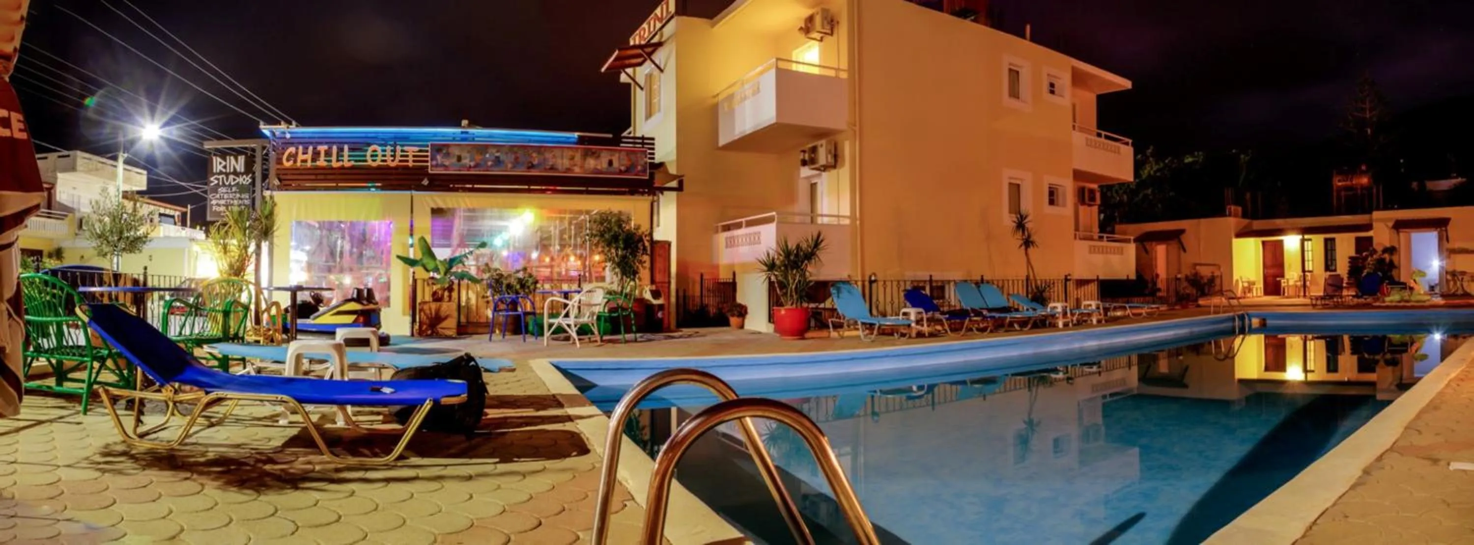 Facade/entrance in Irini Stalis by Estia