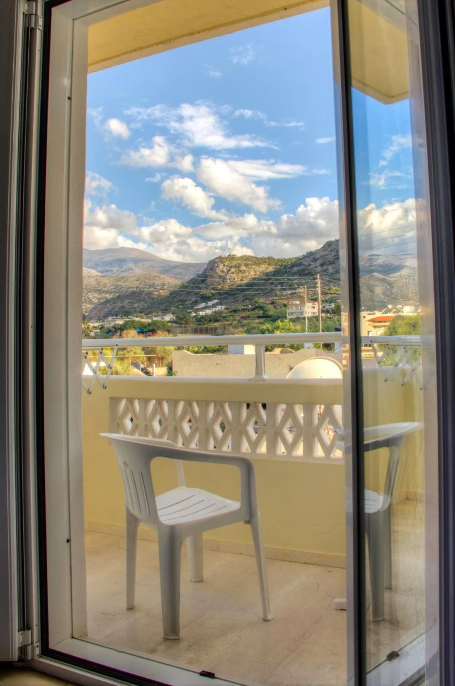 Balcony/Terrace in Irini Stalis by Estia