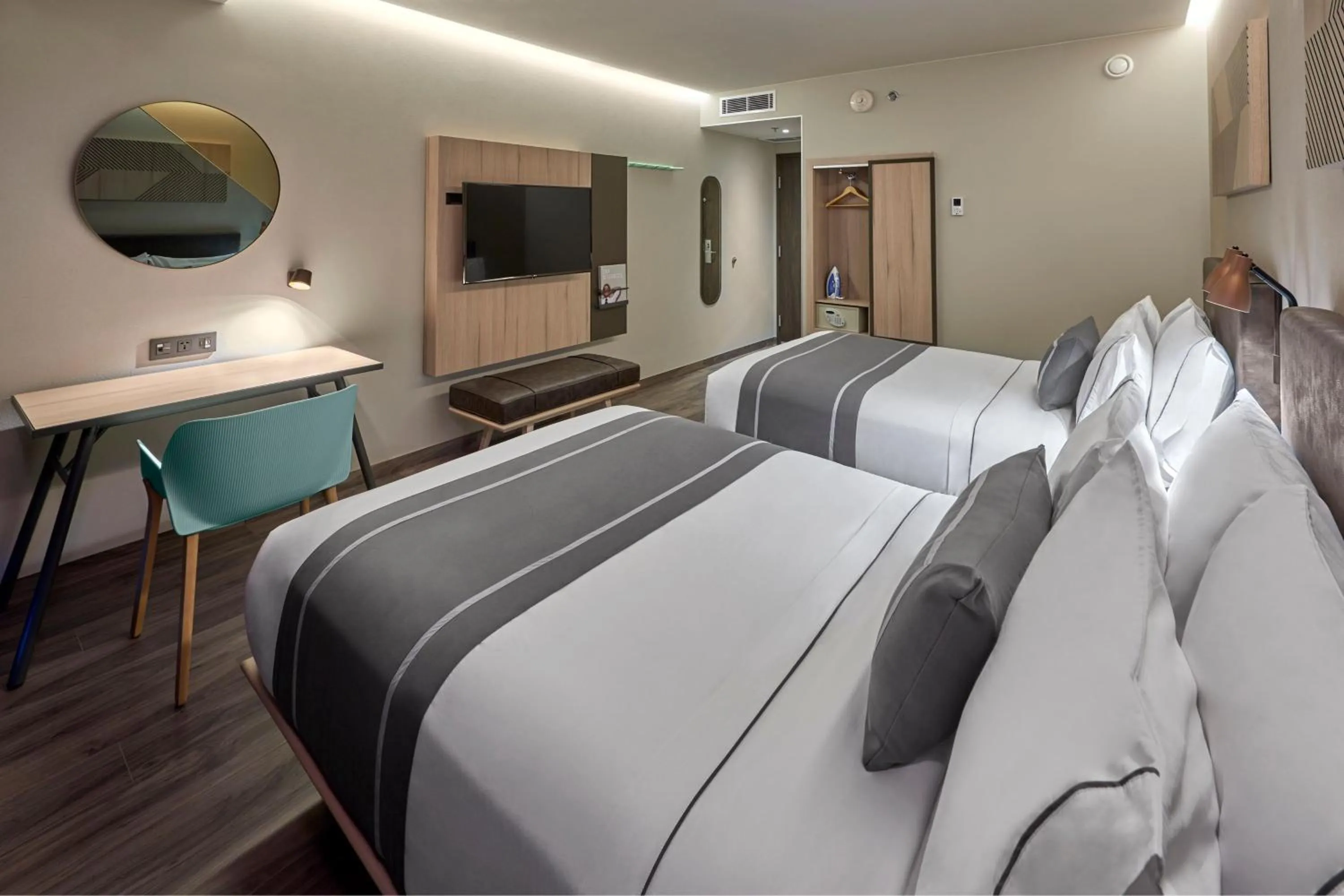 Bedroom, Bed in City Express Plus by Marriott Ciudad de Mexico Interlomas