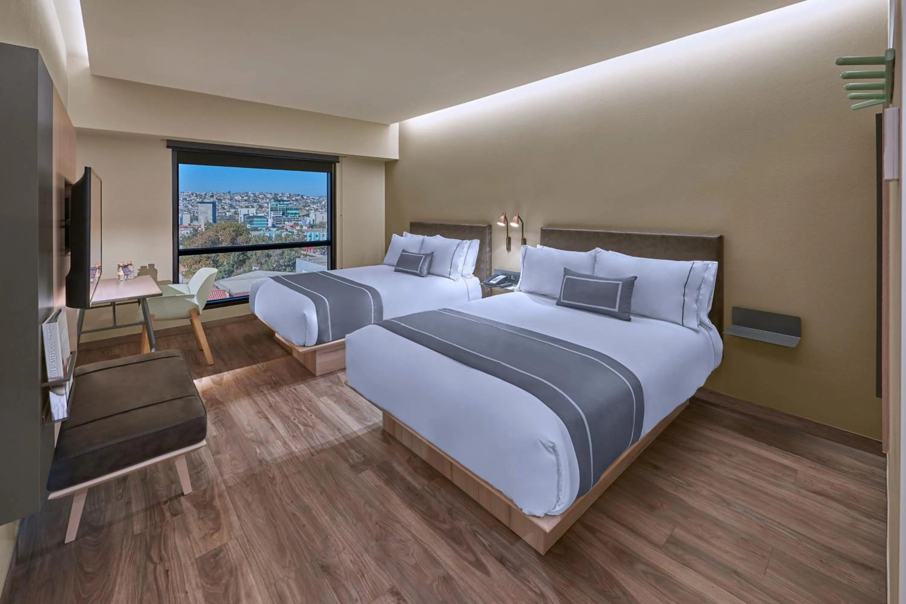 Bedroom, Bed in City Express Plus by Marriott Ciudad de Mexico Interlomas