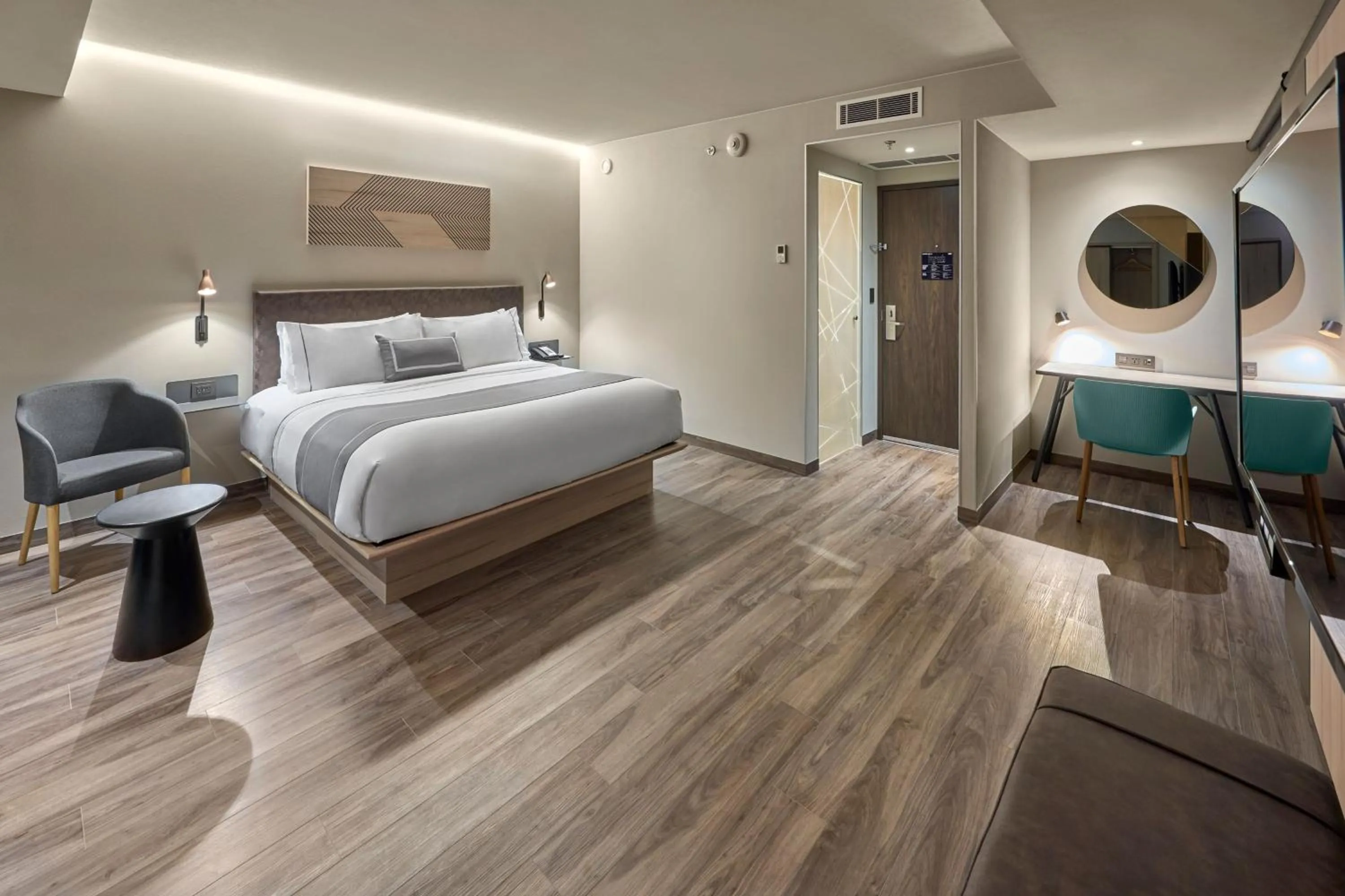 Bedroom, Bed in City Express Plus by Marriott Ciudad de Mexico Interlomas
