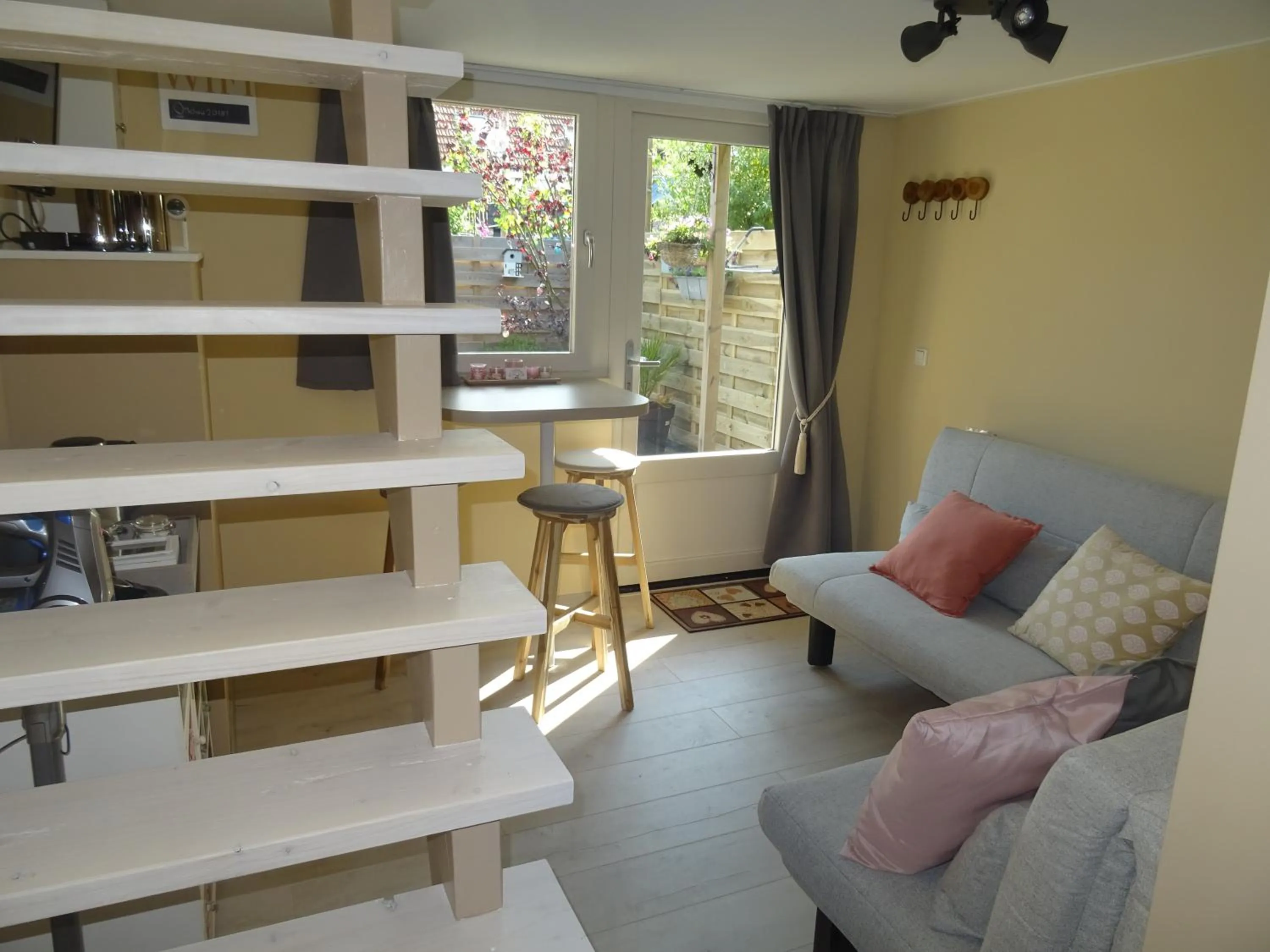 Living room in B&B Het Onderduukertje