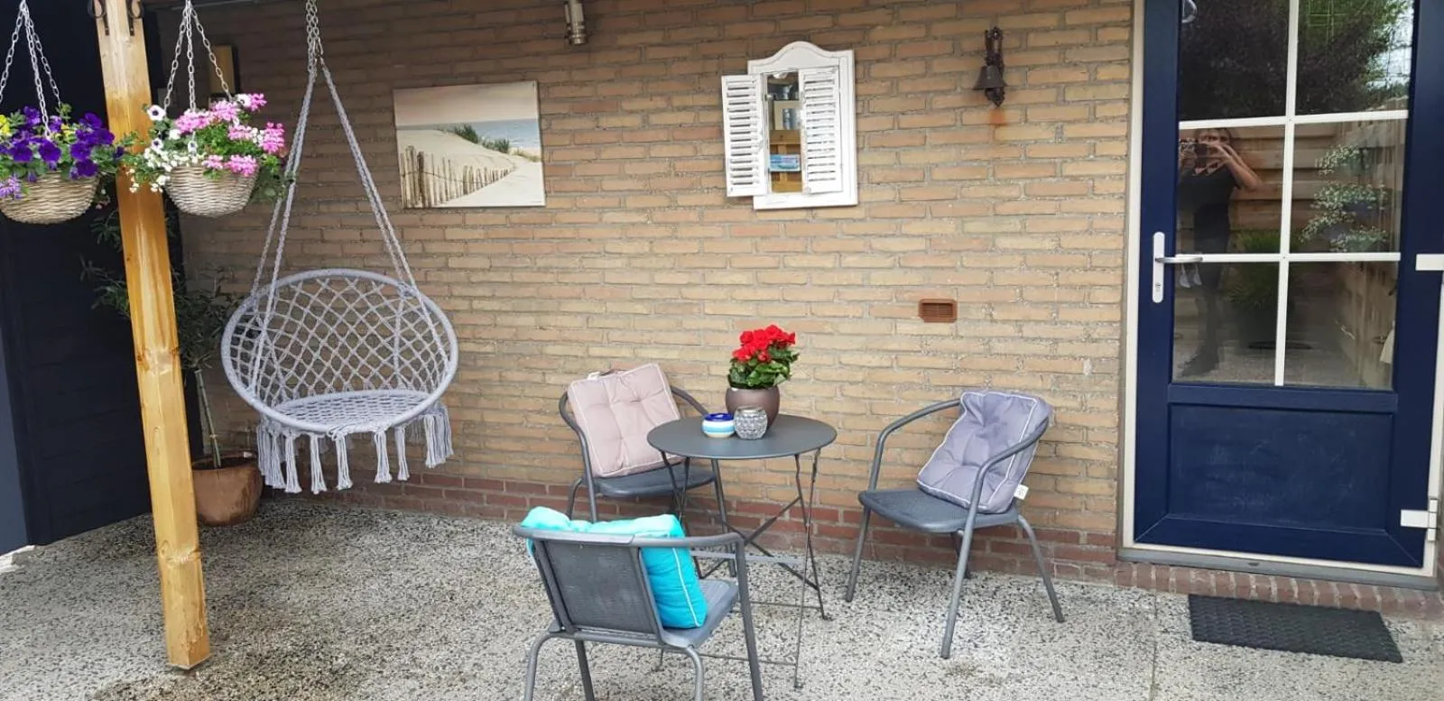 Garden in B&B Het Onderduukertje