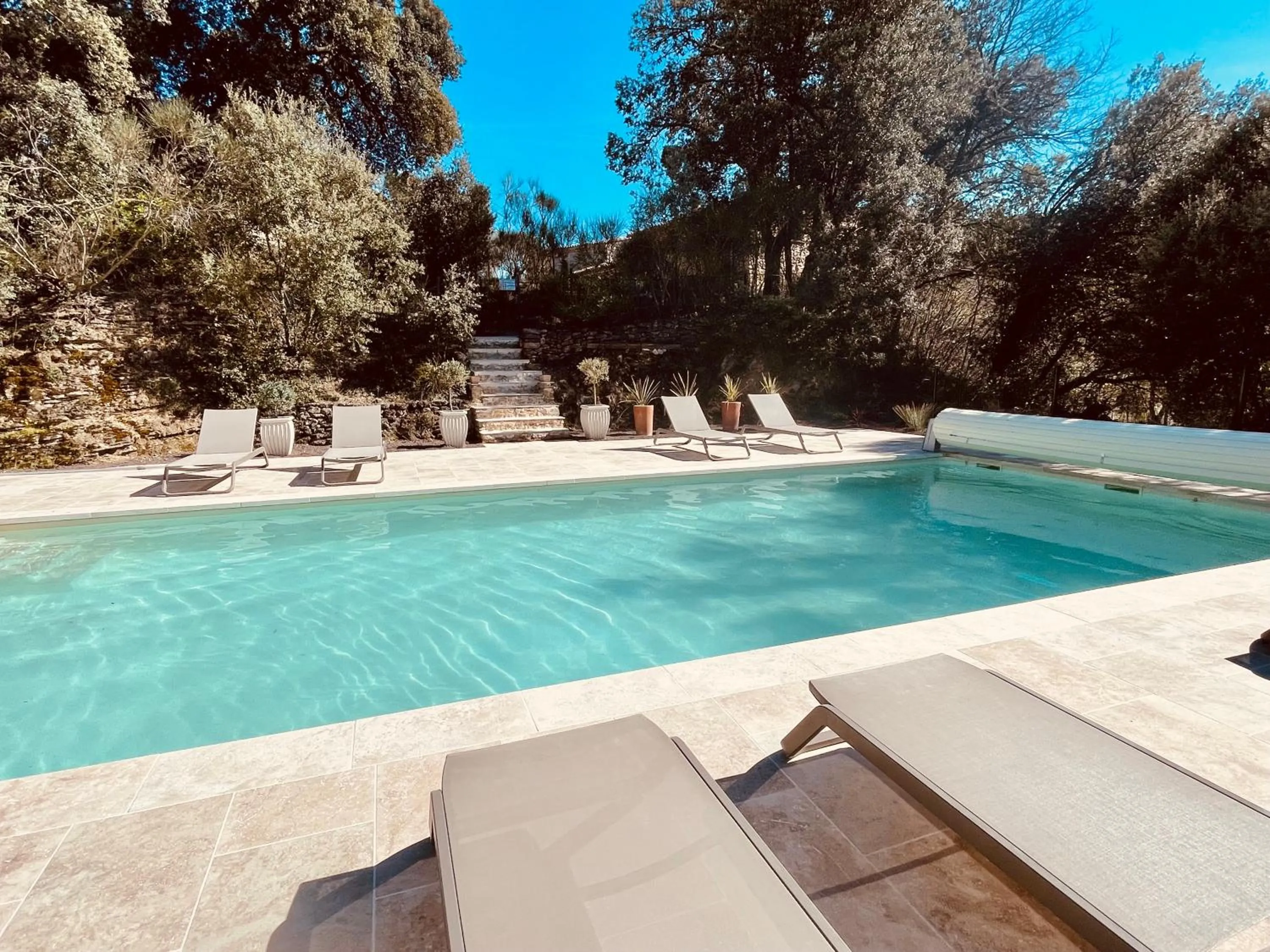 Swimming pool in Hôtel La Bastide de Vaison