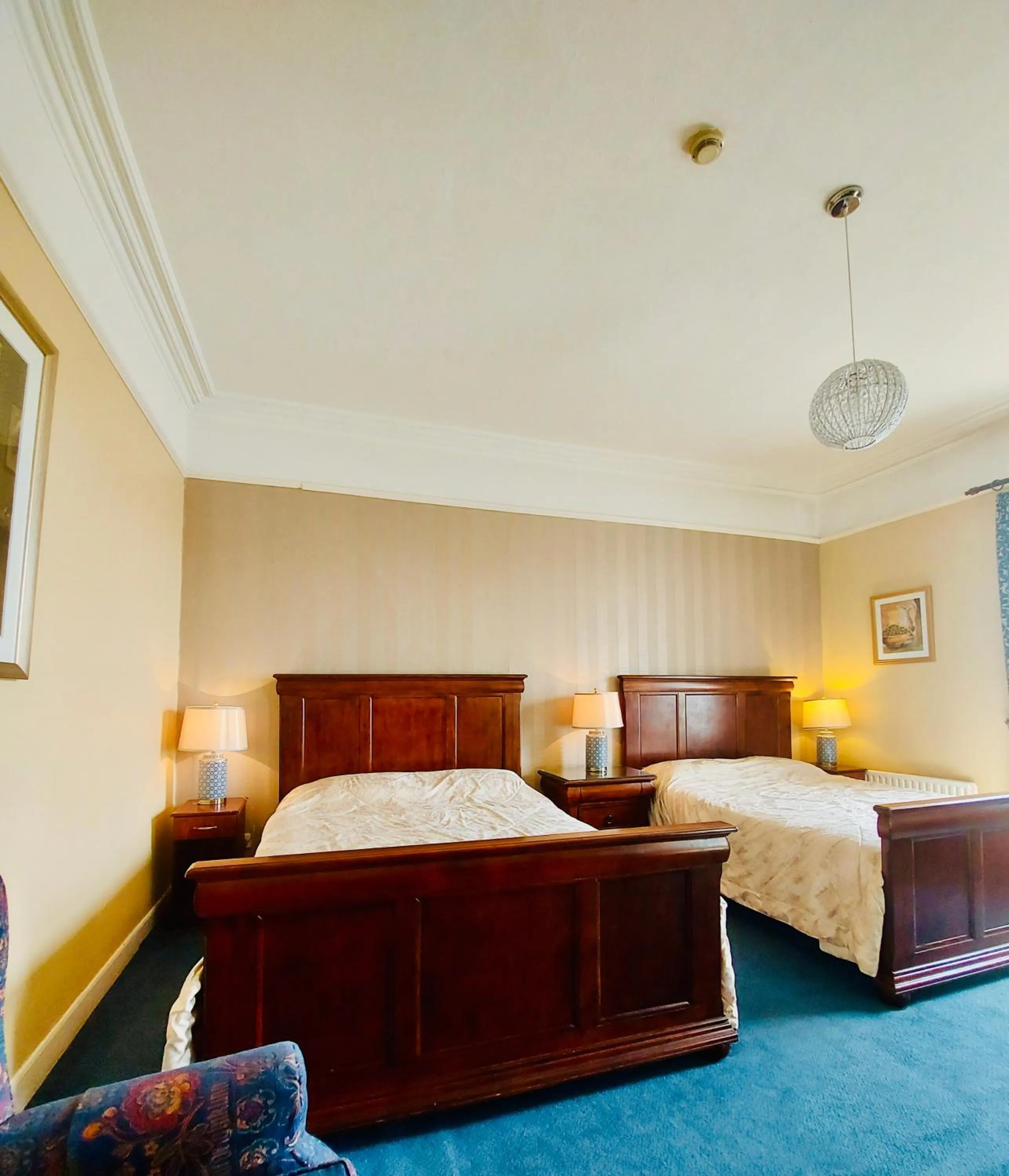 Bed in Belvedere Lodge