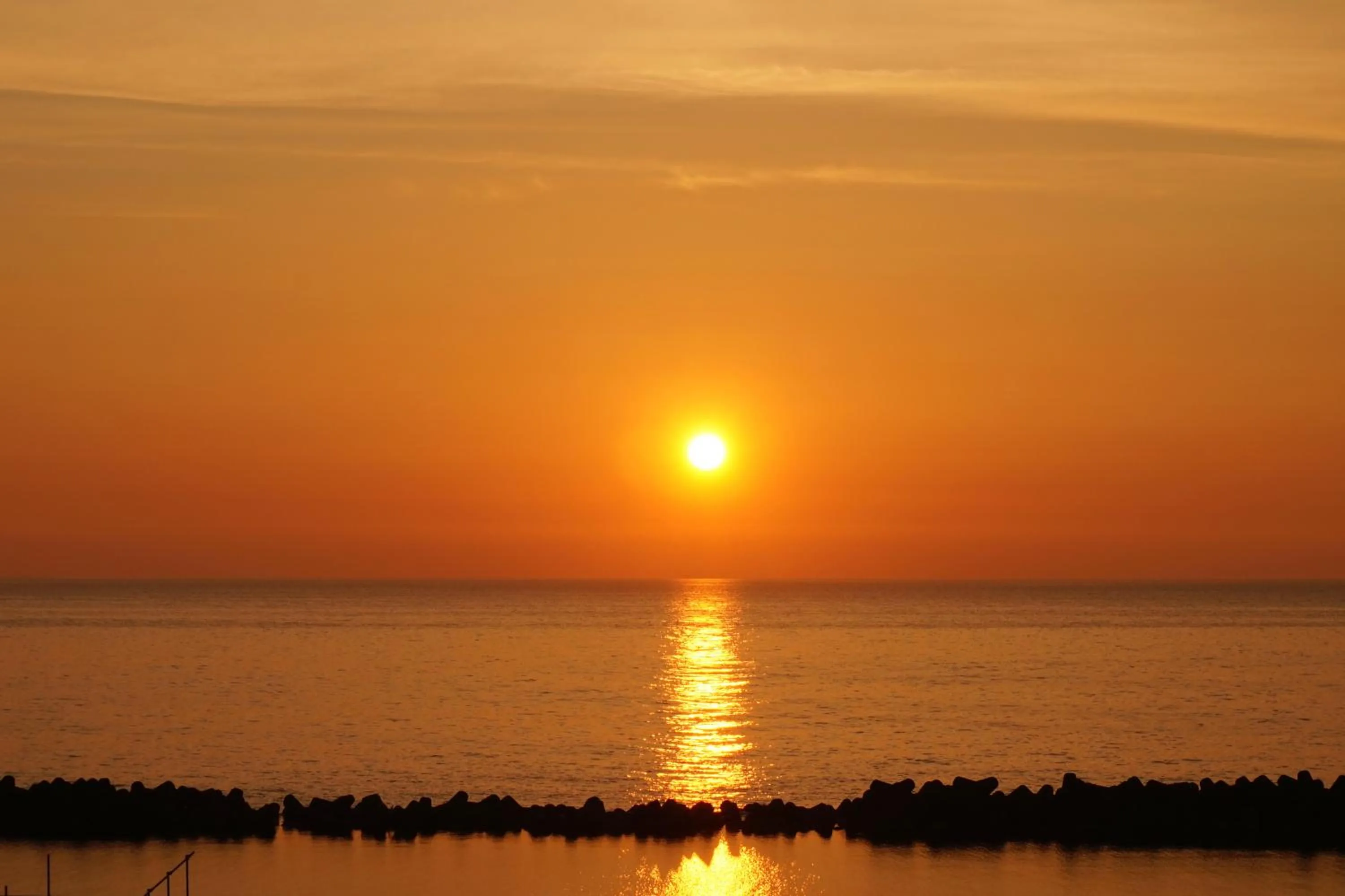 Sunset in Ooedo Onsen Monogatari Premium Shiomiso