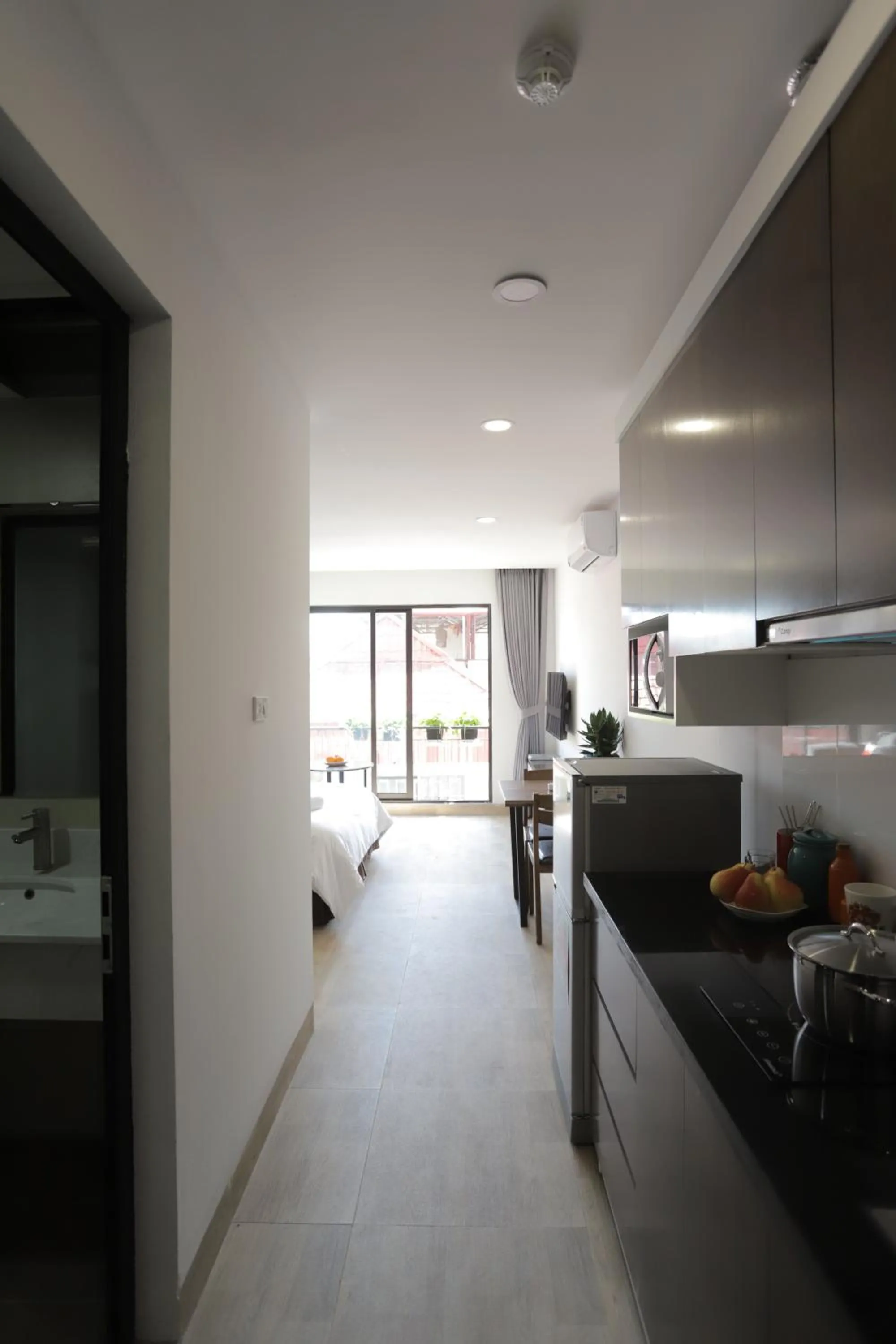 Kitchen or kitchenette in ISTAY Hotel Apartment 6