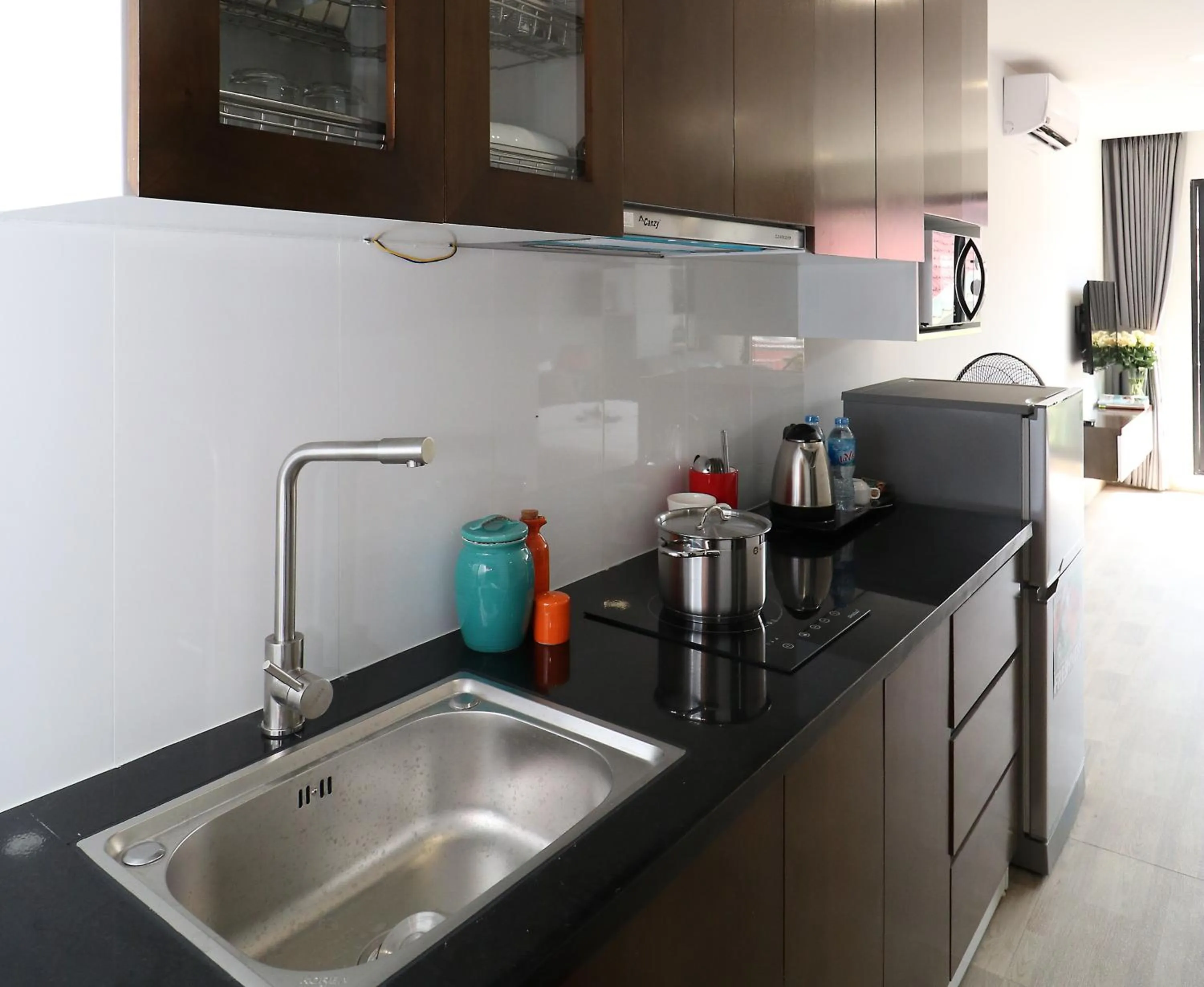 Kitchen or kitchenette in ISTAY Hotel Apartment 6