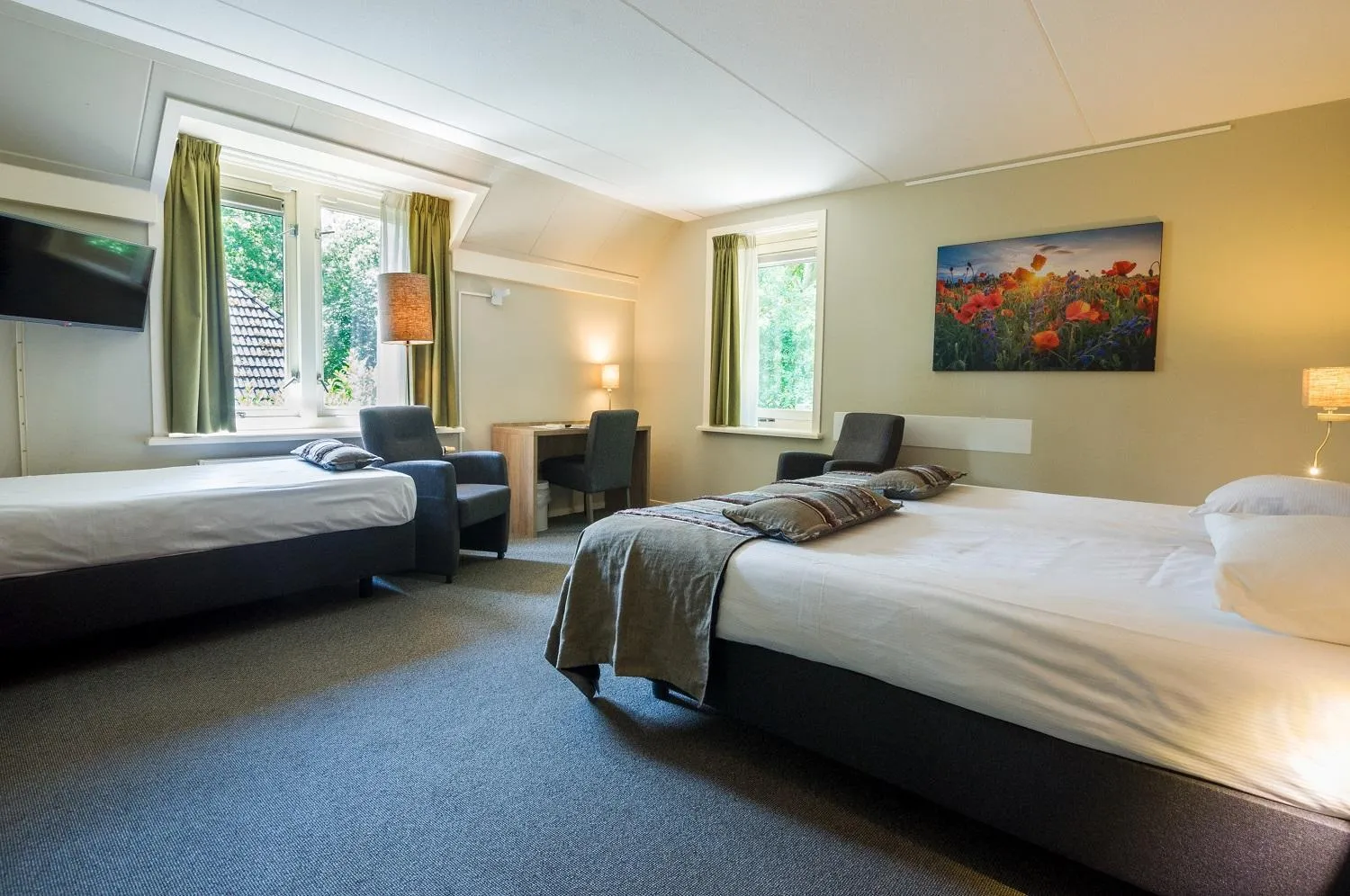 Bed in Landgoedhotel Woodbrooke Barchem