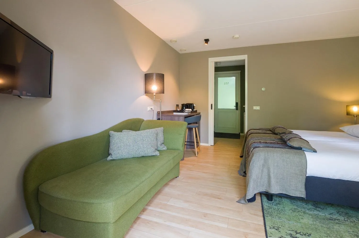 Bed in Landgoedhotel Woodbrooke Barchem