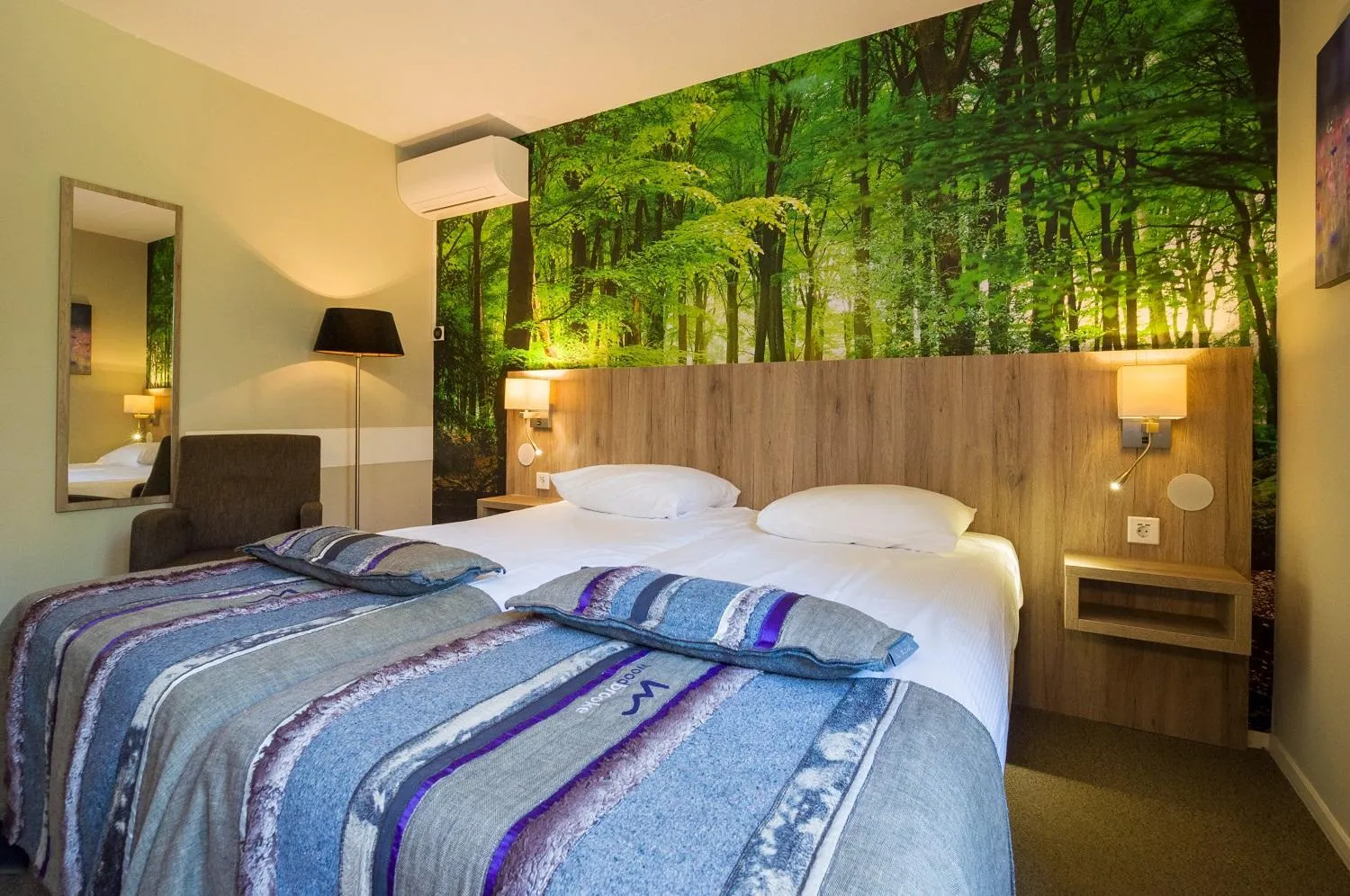 Bed in Landgoedhotel Woodbrooke Barchem