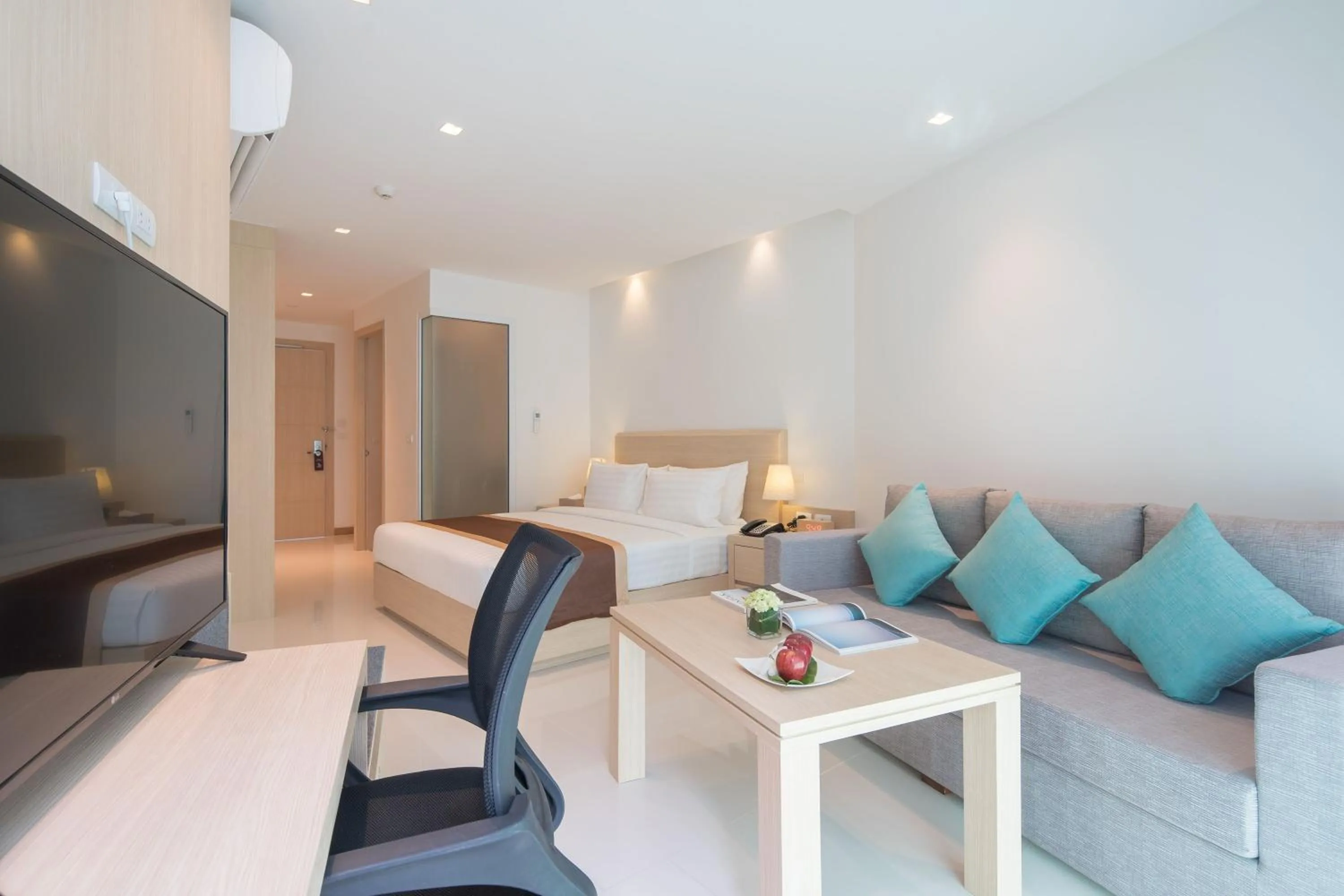 Seating area in The Beachfront Hotel Phuket