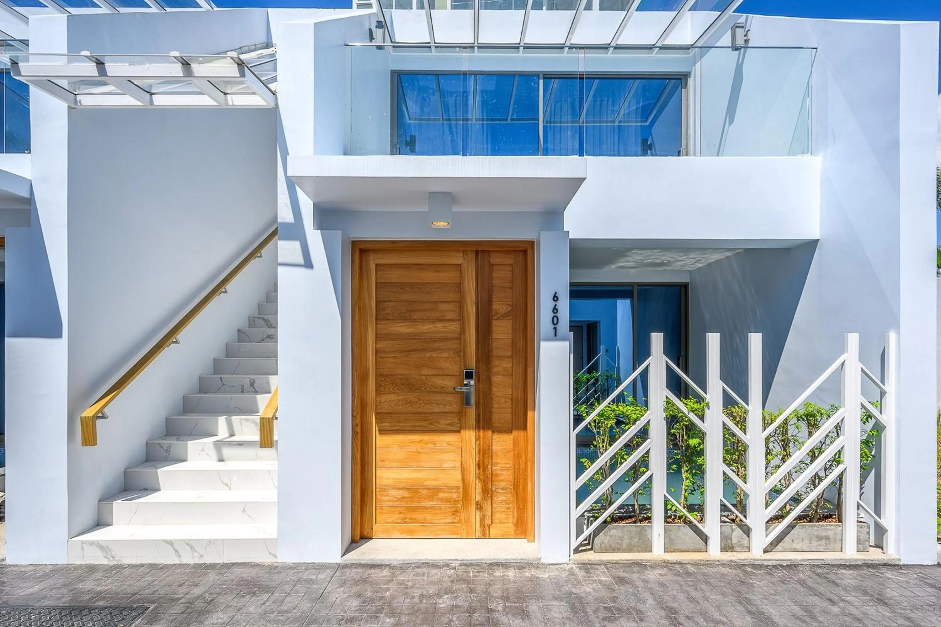 Property building in The Beachfront Hotel Phuket