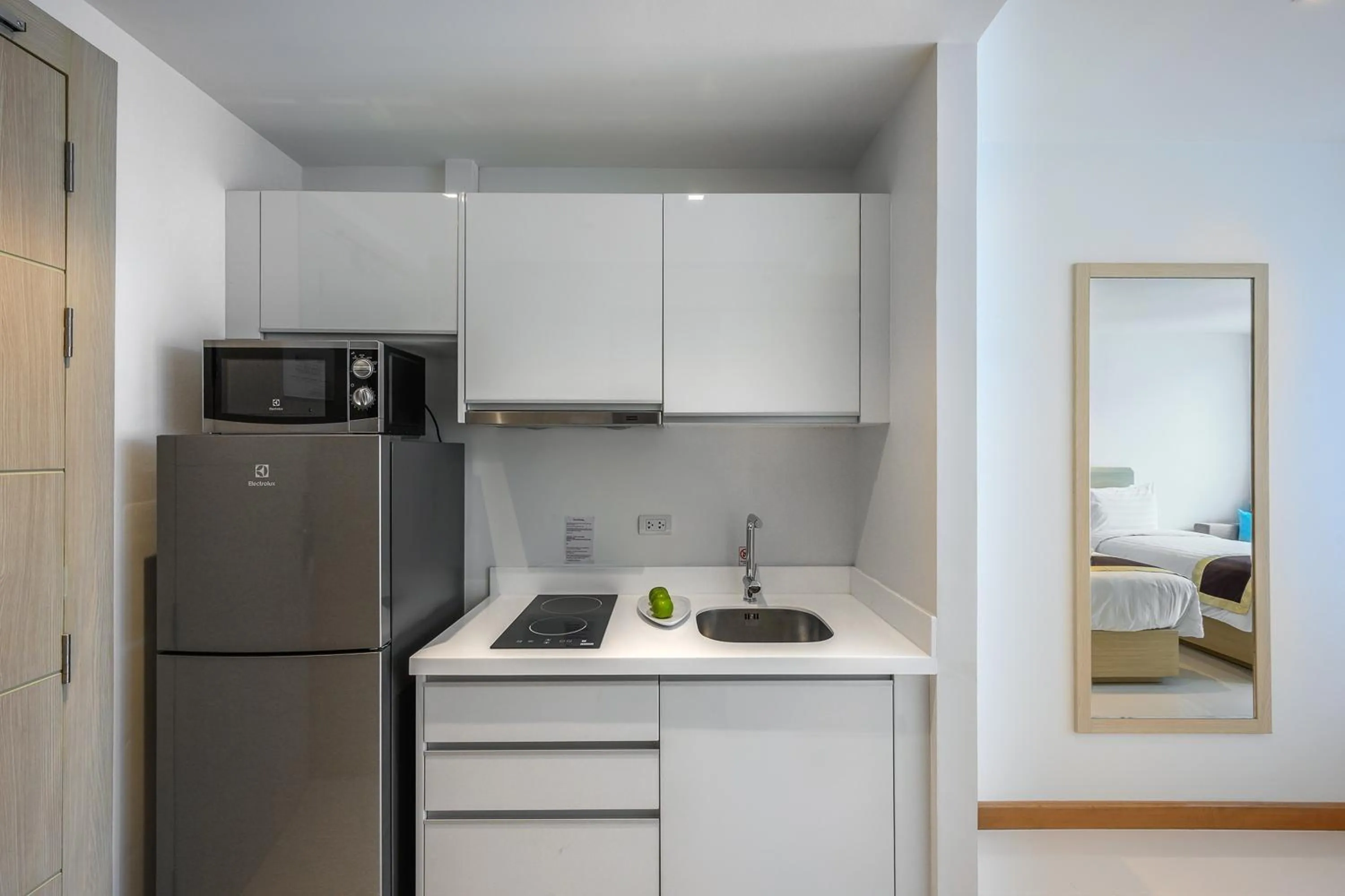 Kitchen or kitchenette in The Beachfront Hotel Phuket