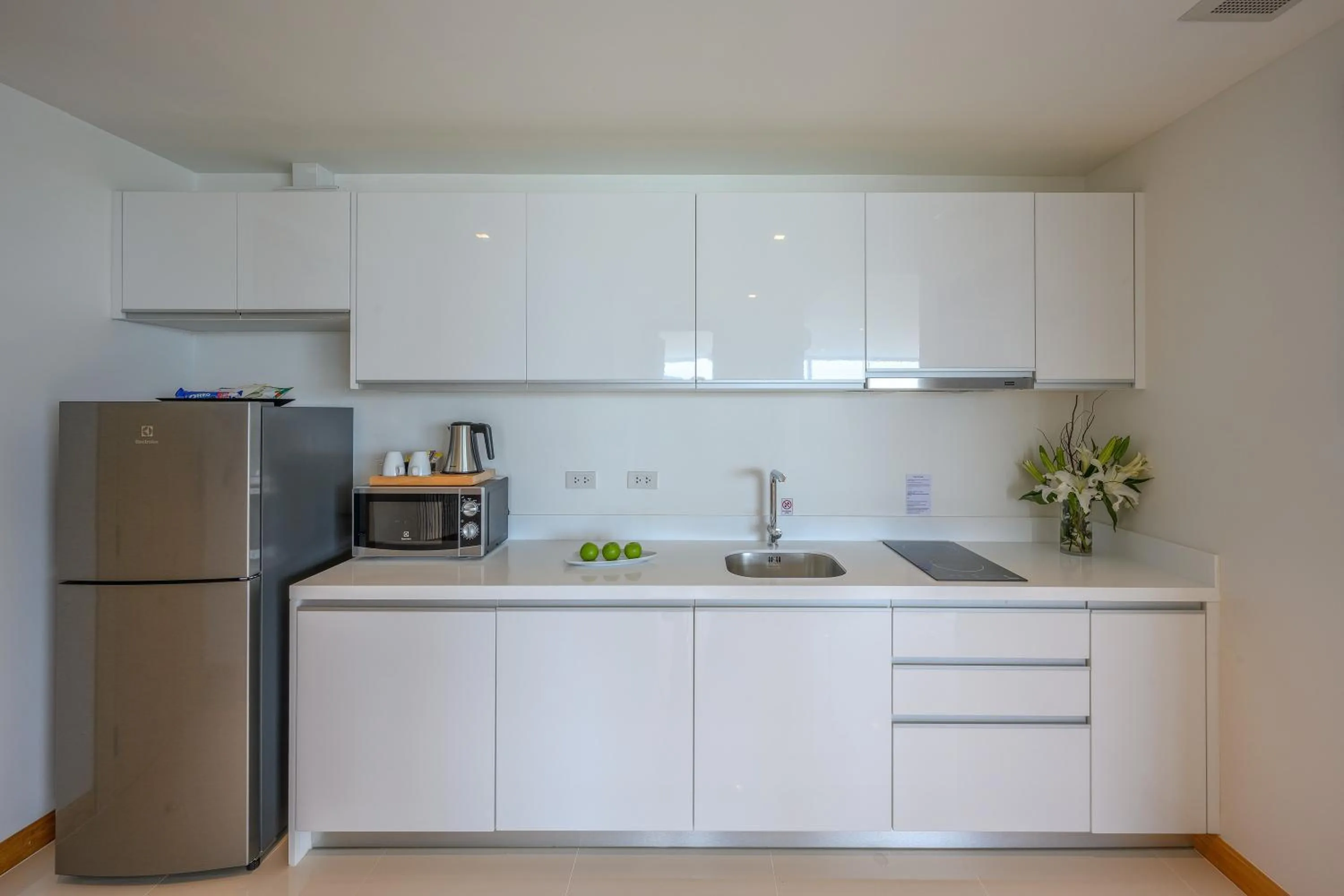 Kitchen or kitchenette in The Beachfront Hotel Phuket