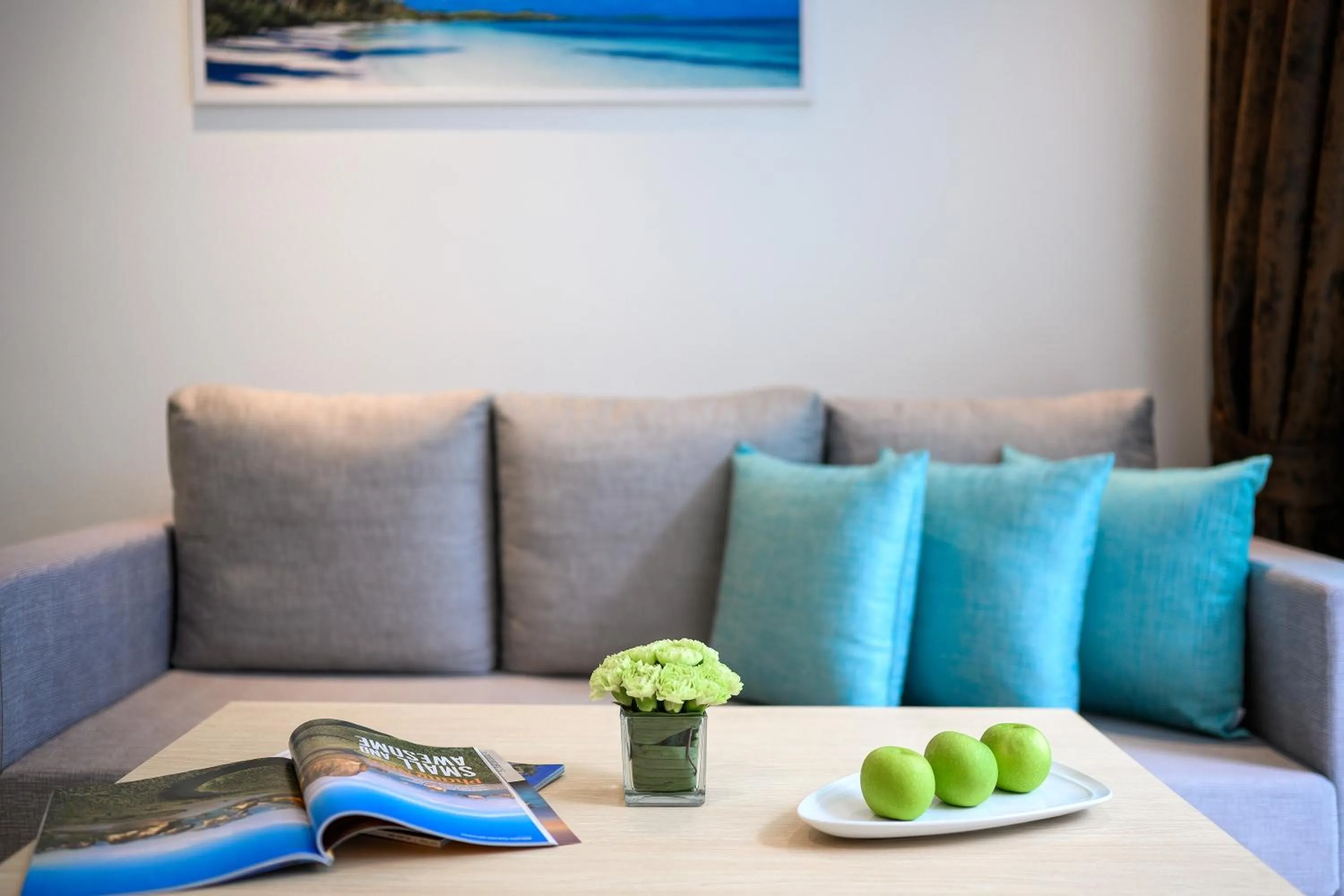 Seating area in The Beachfront Hotel Phuket