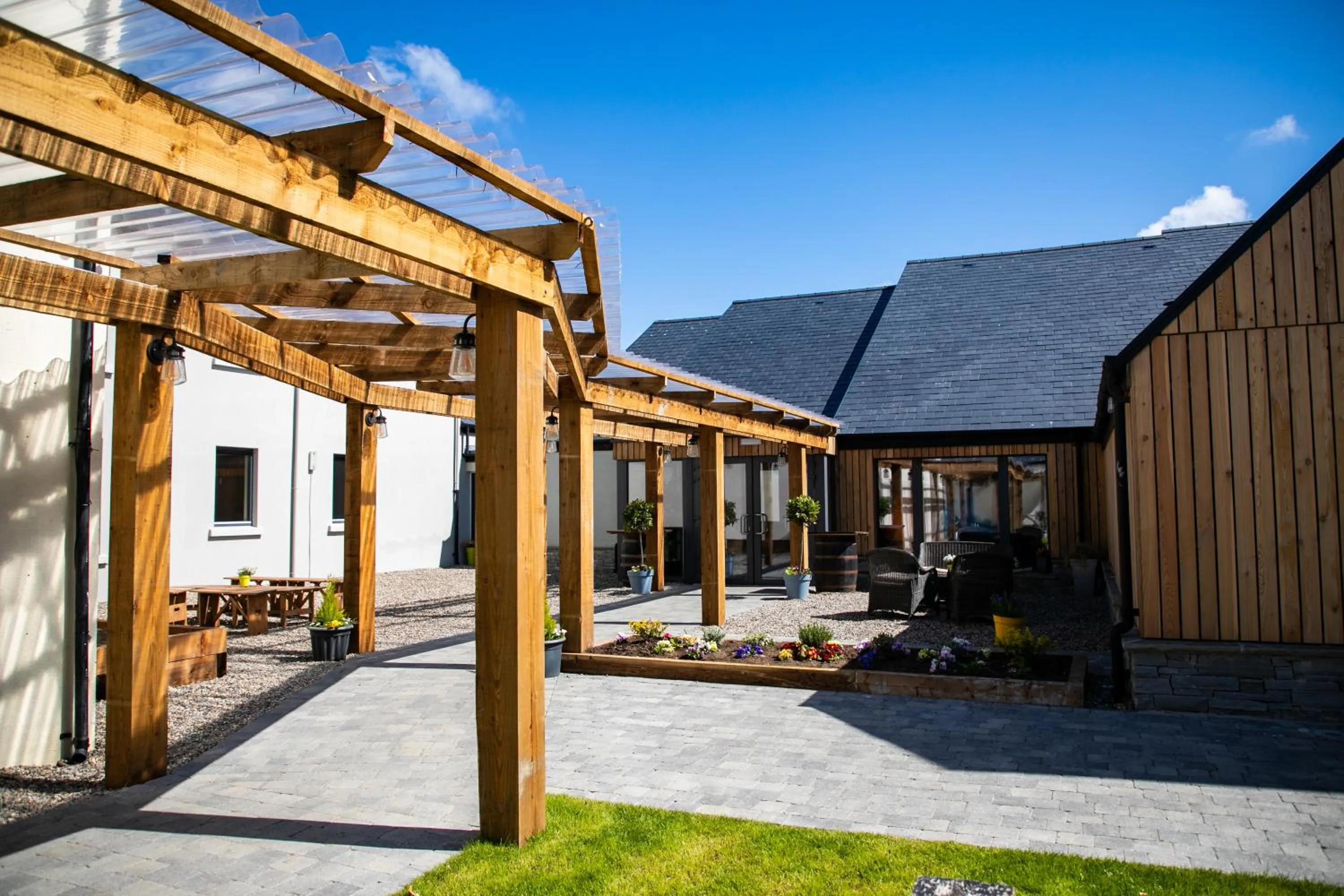 Patio in Hotel Doolin
